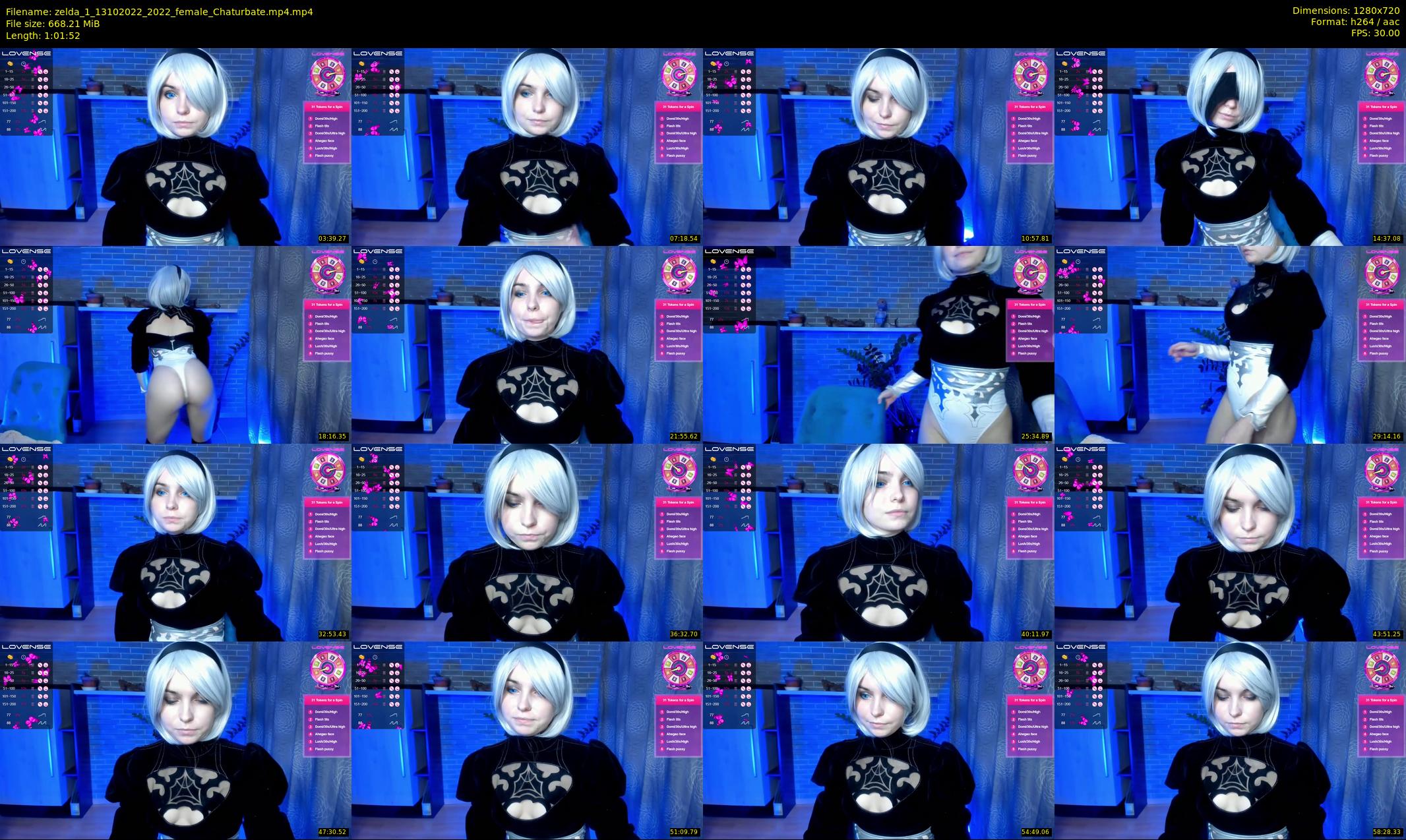 zelda_1 — 62 minute Chaturbate female cam show recording, 720p, Oct 13, 2022