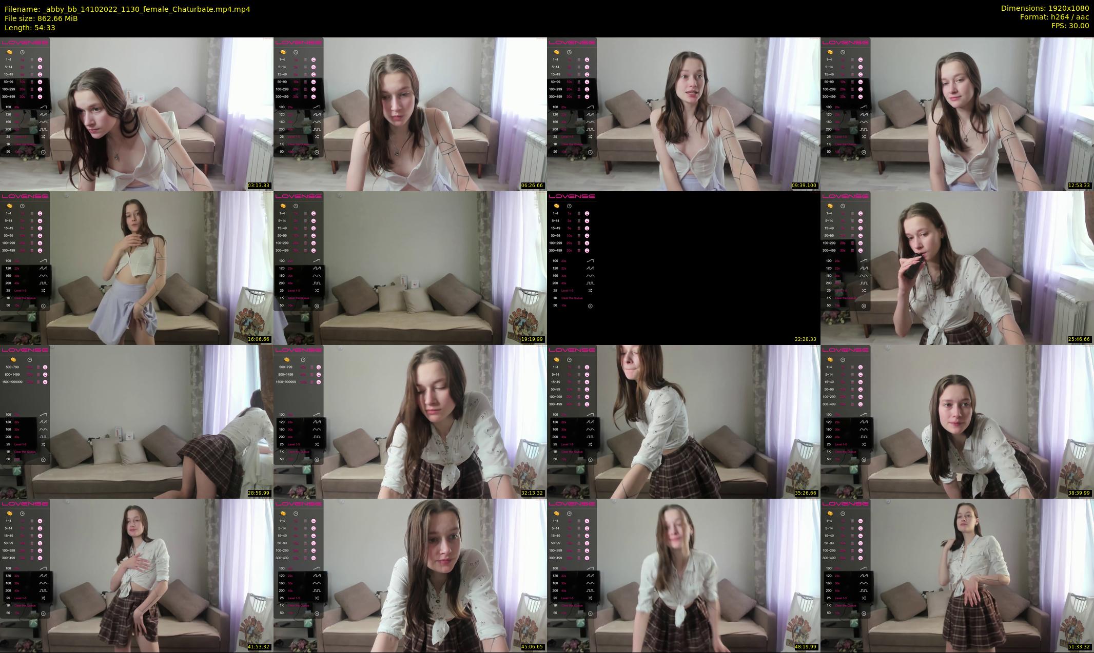 _abby_bb — 55 minute Chaturbate female cam show recording, 1080p, Oct 14, 2022