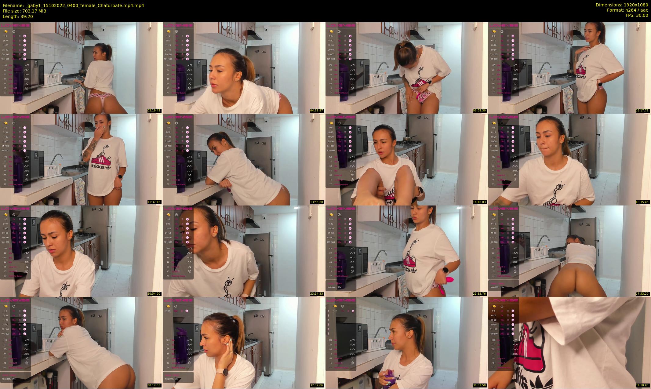 _gaby1 — 40 minute Chaturbate female cam show recording, 1080p, Oct 15, 2022