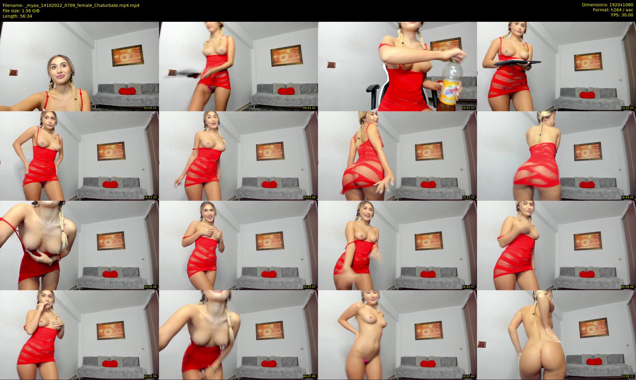 _myaa — 57 minute Chaturbate female cam show recording, 1080p, Oct 14, 2022