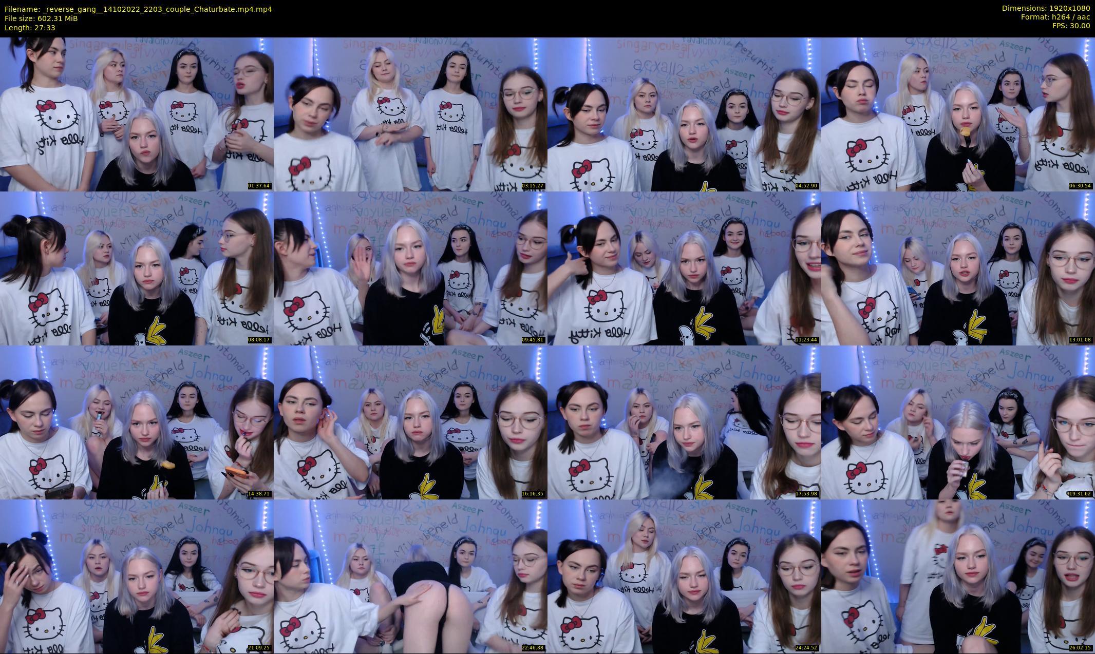 _reverse_gang_ — 28 minute Chaturbate couple cam show recording, 1080p, Oct 14, 2022