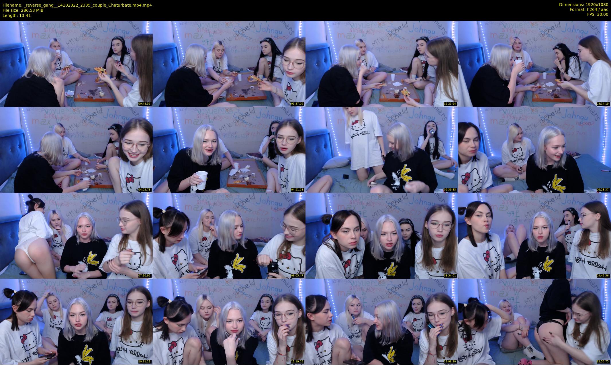 _reverse_gang_ — 14 minute Chaturbate couple cam show recording, 1080p, Oct 14, 2022