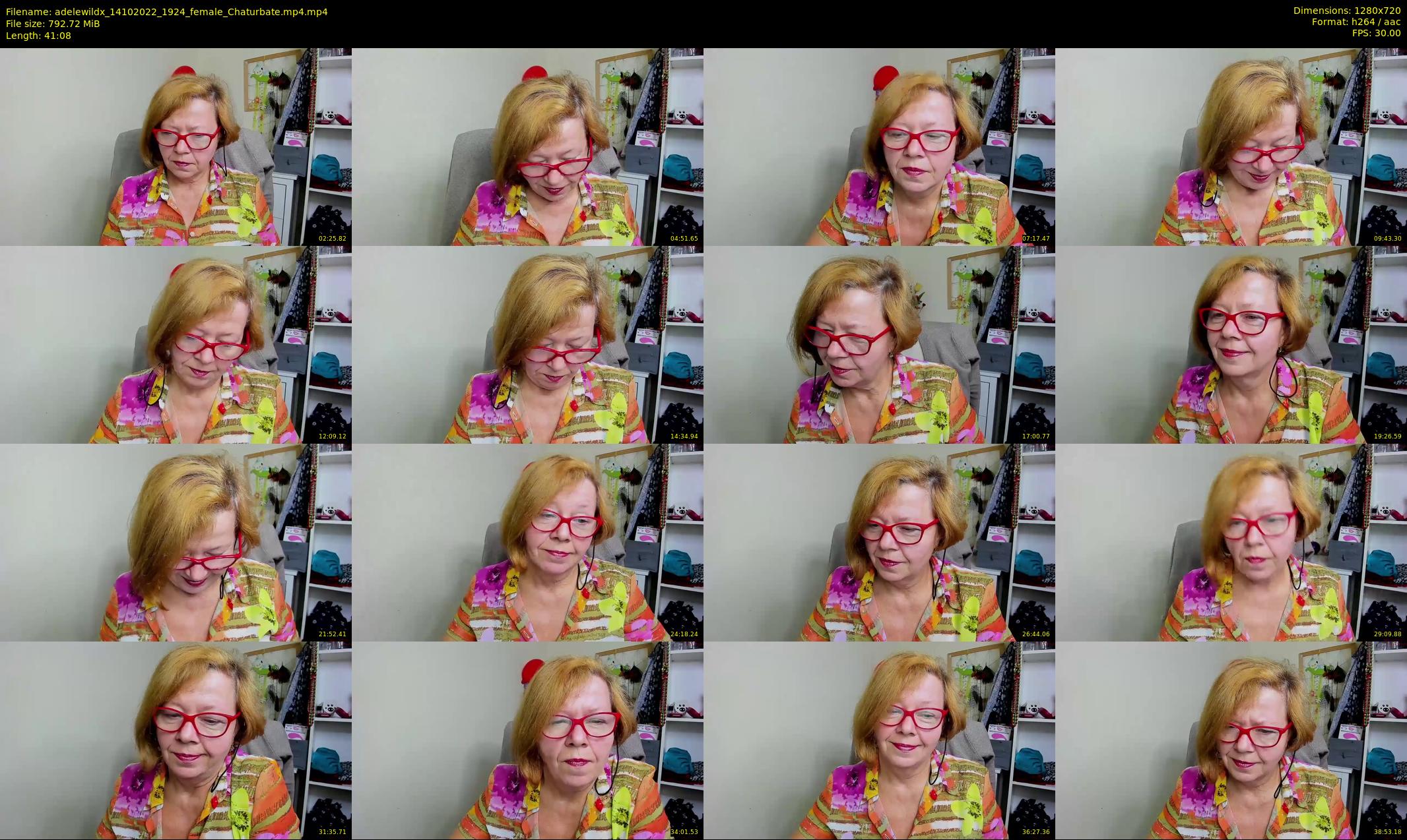 adelewildx — 42 minute Chaturbate female cam show recording, 720p, Oct 14, 2022