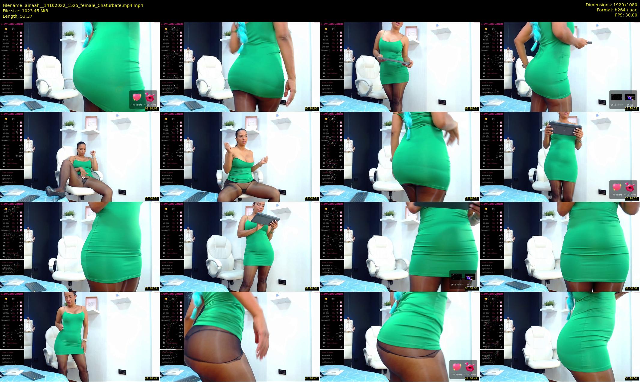 ainaah_ — 54 minute Chaturbate female cam show recording, 1080p, Oct 14, 2022