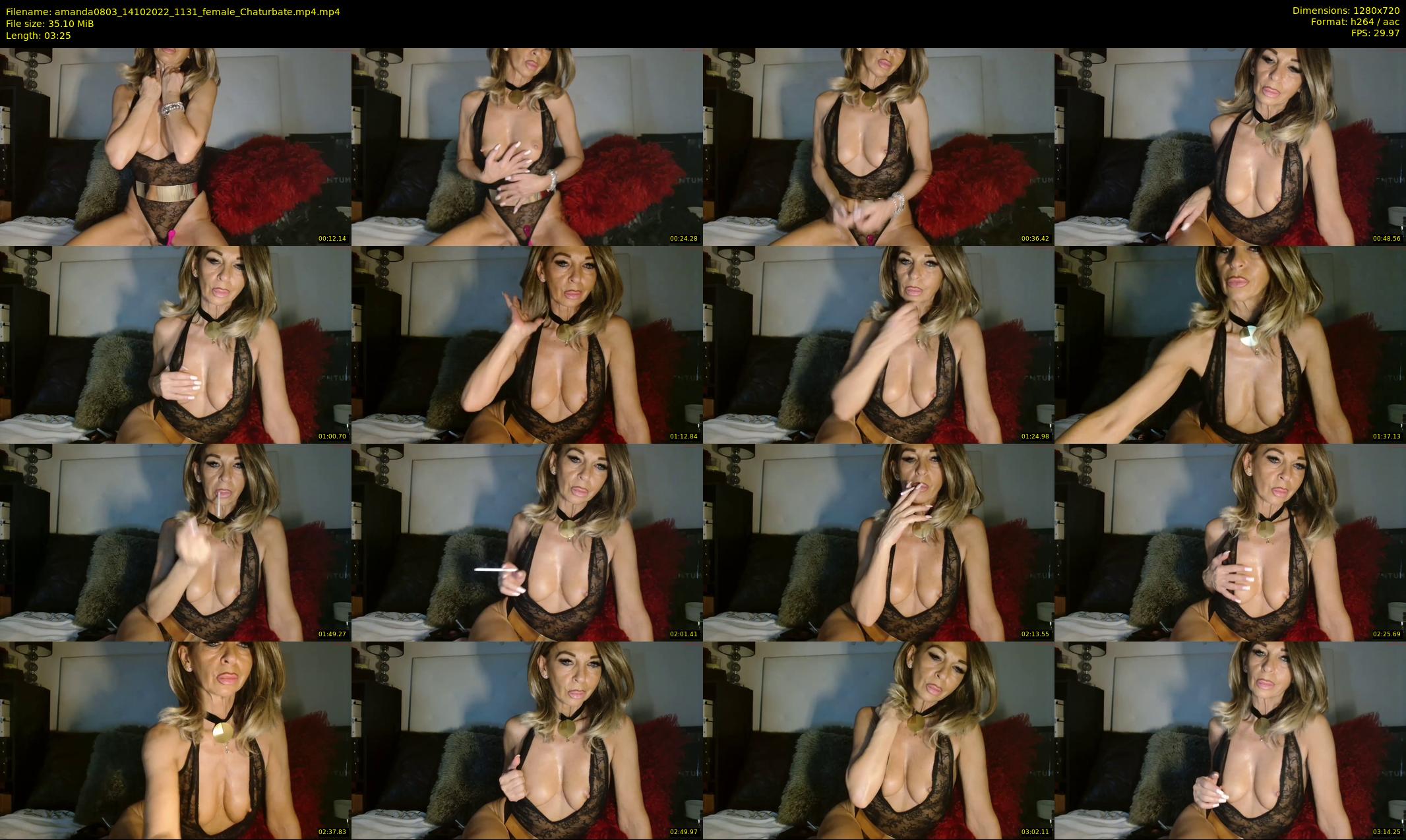 amanda0803 — 4 minute Chaturbate female cam show recording, 720p, Oct 14, 2022