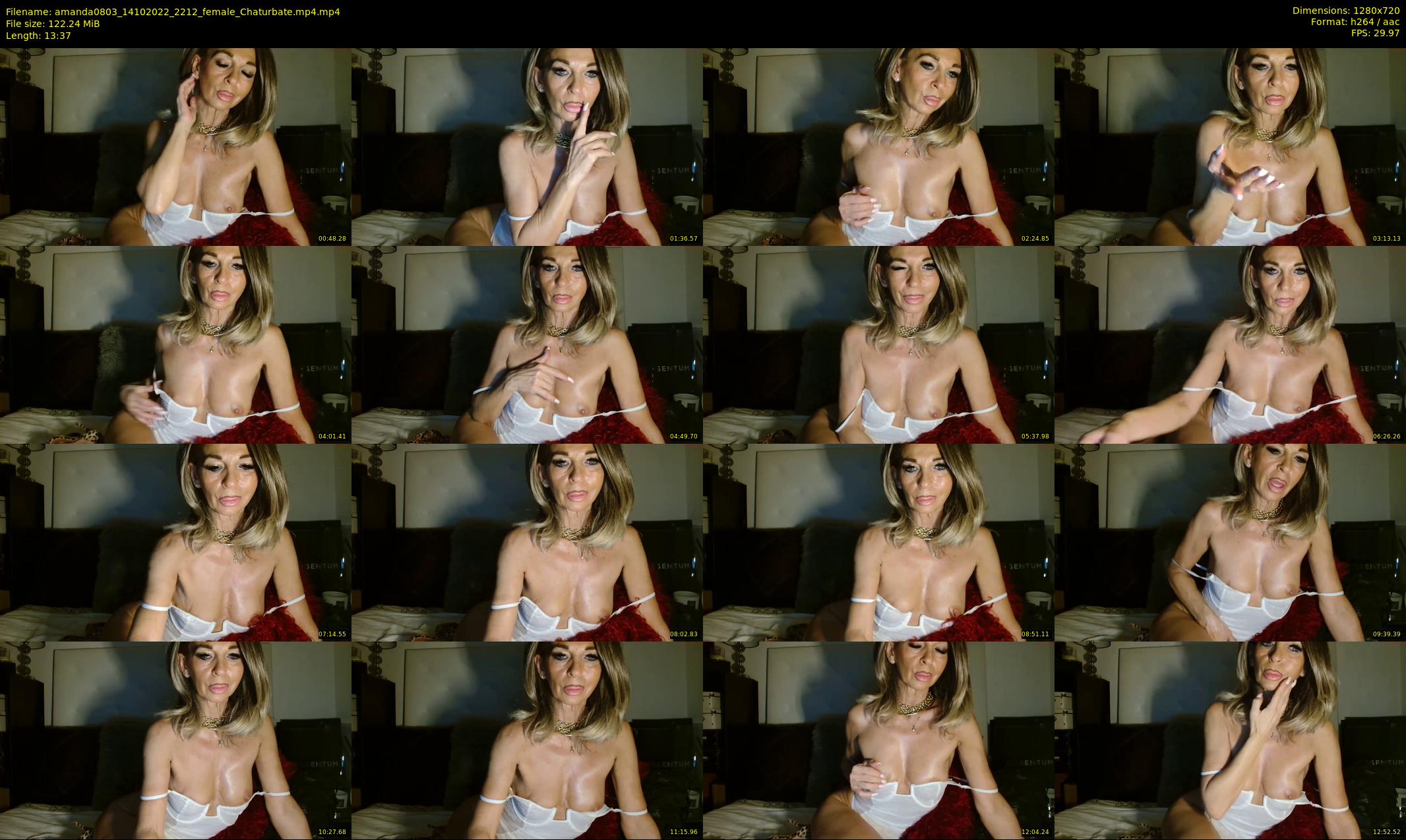 amanda0803 — 14 minute Chaturbate female cam show recording, 720p, Oct 14, 2022