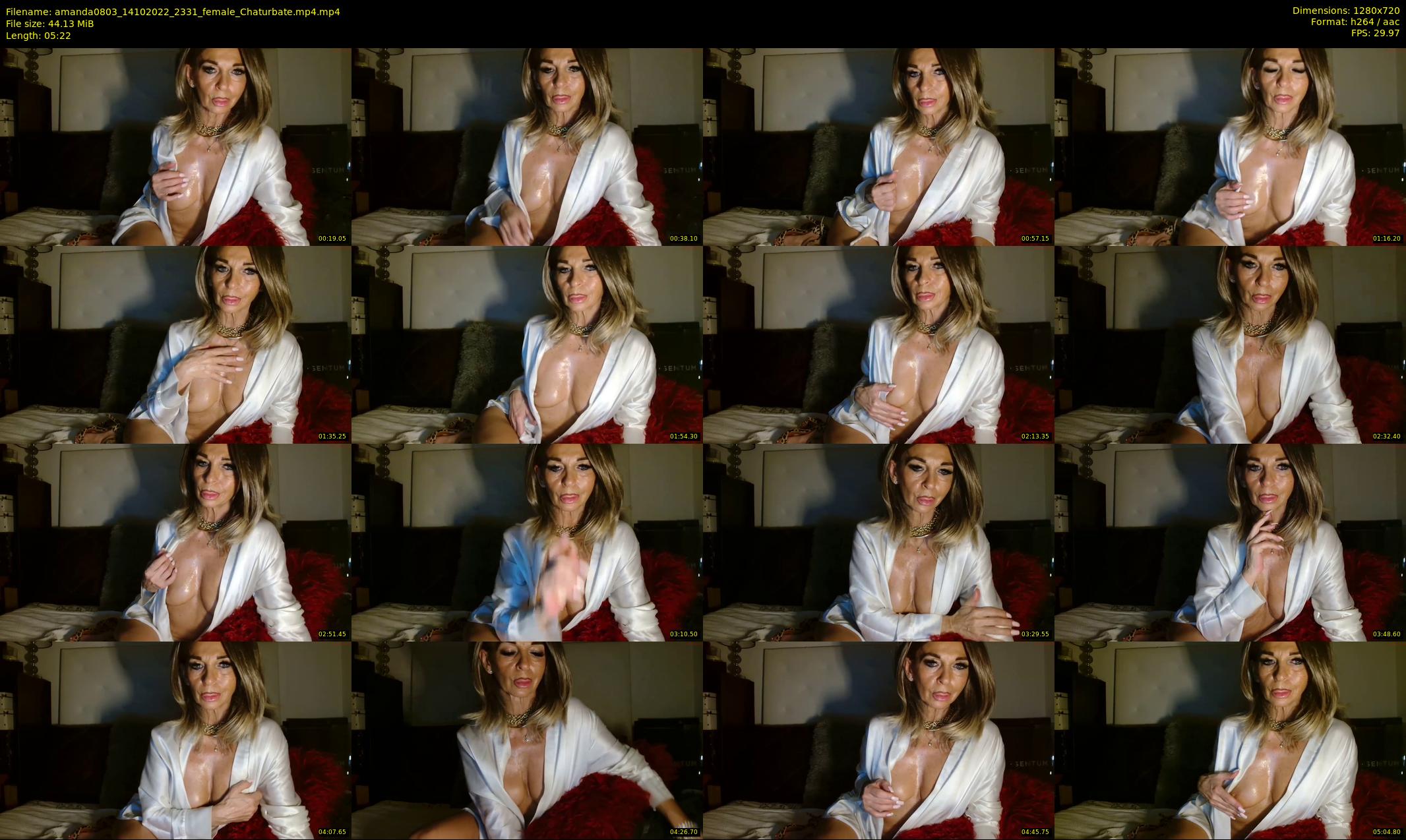 amanda0803 — 6 minute Chaturbate female cam show recording, 720p, Oct 14, 2022