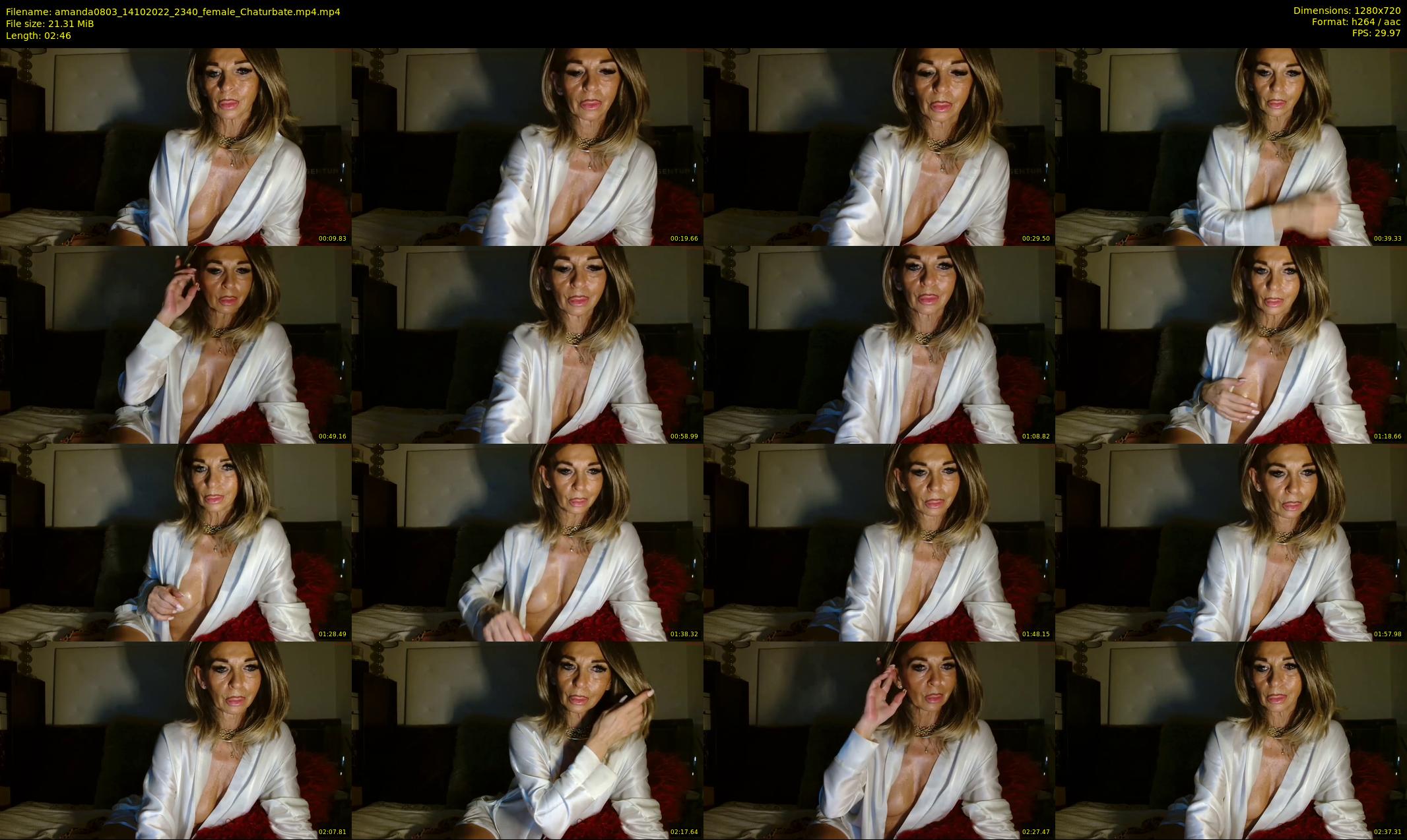 amanda0803 — 3 minute Chaturbate female cam show recording, 720p, Oct 14, 2022