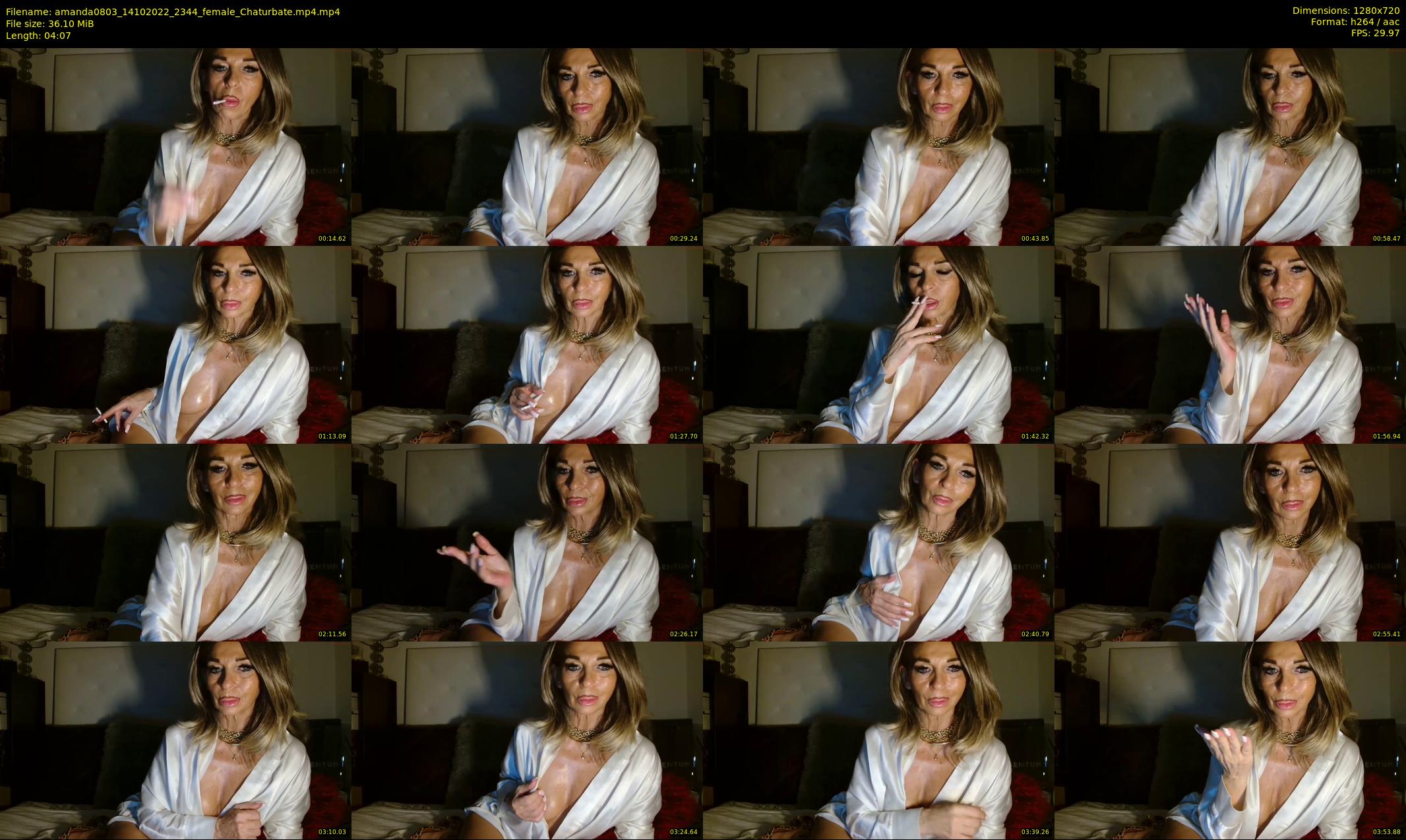 amanda0803 — 5 minute Chaturbate female cam show recording, 720p, Oct 14, 2022