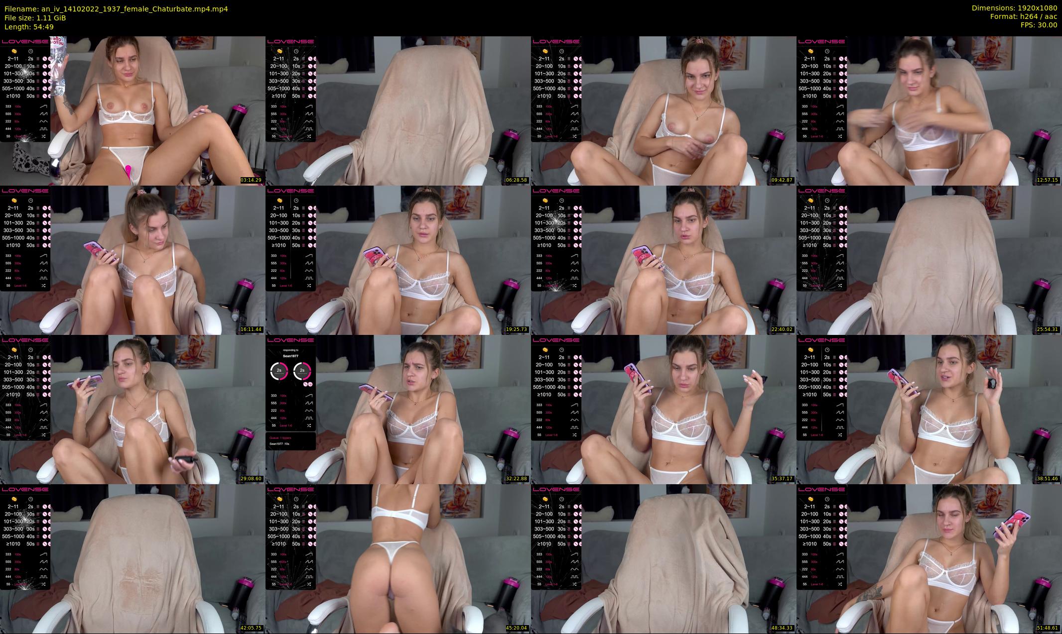 an_iv — 55 minute Chaturbate female cam show recording, 1080p, Oct 14, 2022