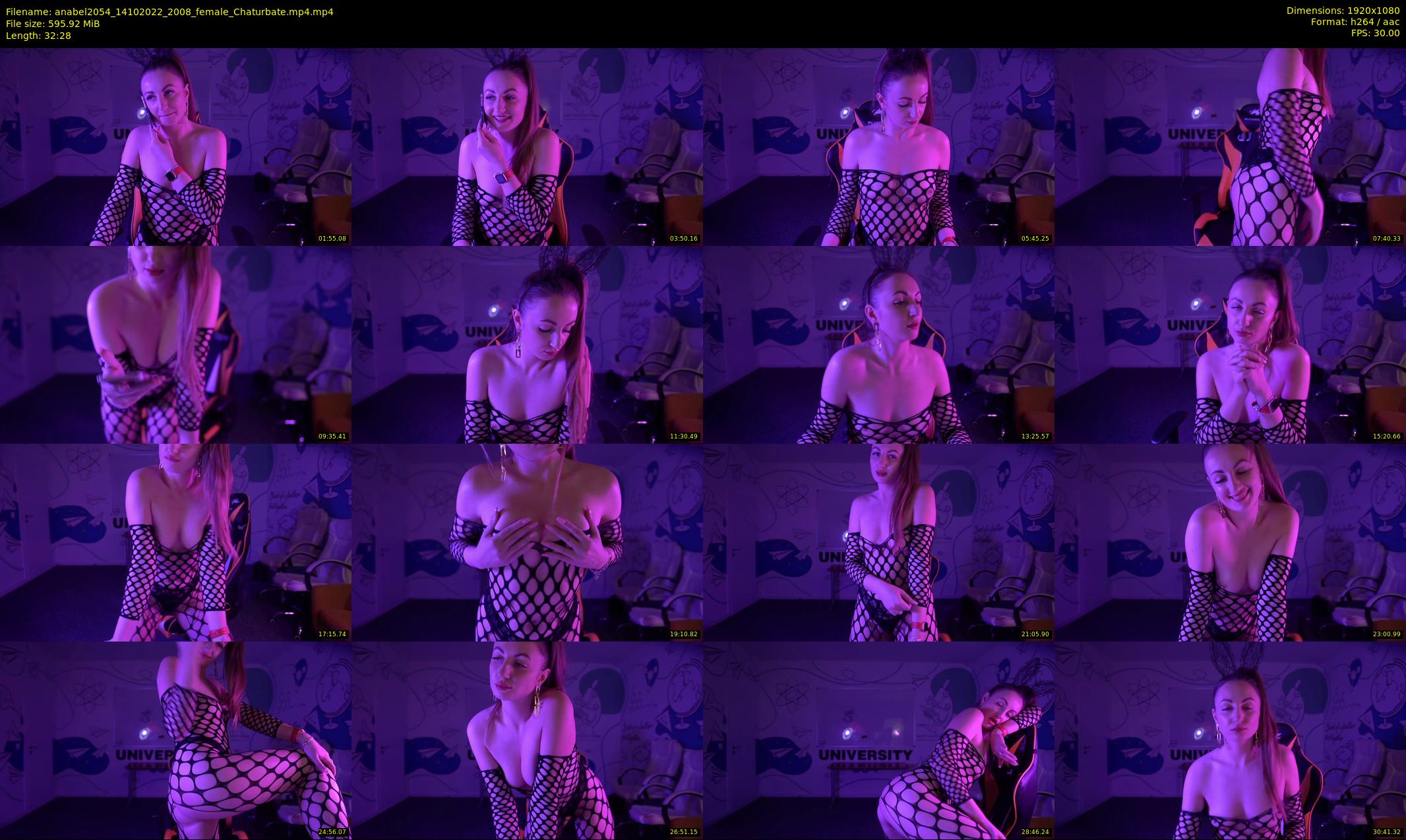 anabel2054 — 33 minute Chaturbate female cam show recording, 1080p, Oct 14, 2022