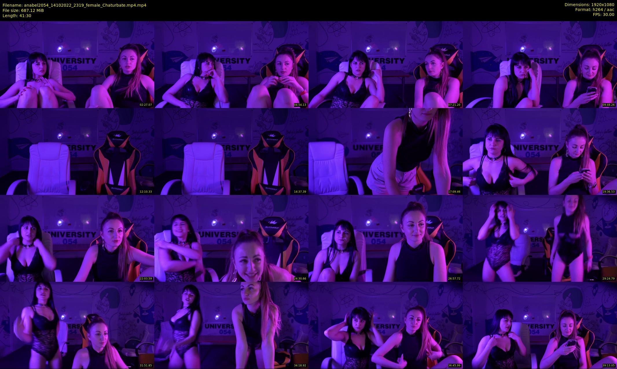 anabel2054 — 42 minute Chaturbate female cam show recording, 1080p, Oct 14, 2022
