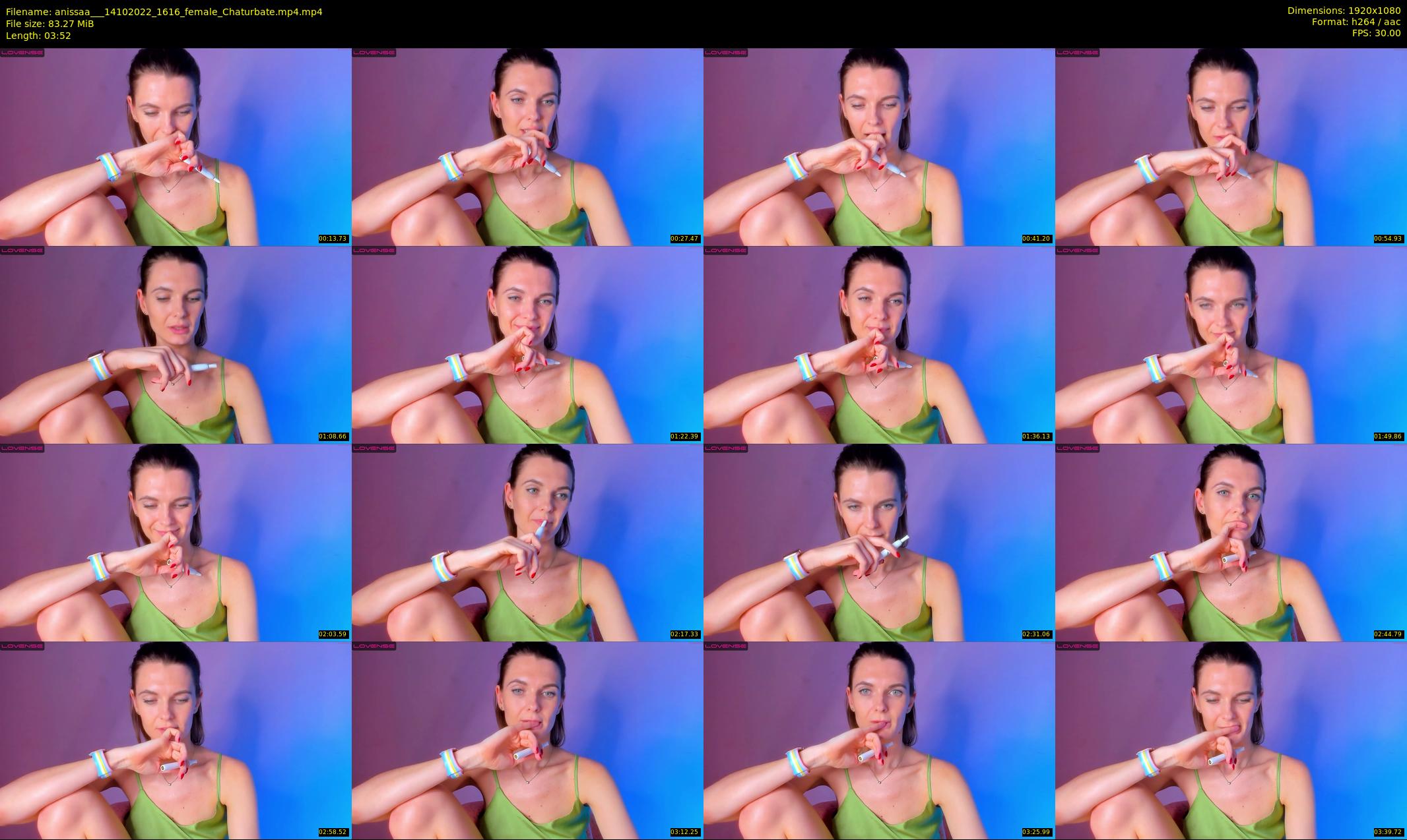 anissaa__ — 4 minute Chaturbate female cam show recording, 1080p, Oct 14, 2022