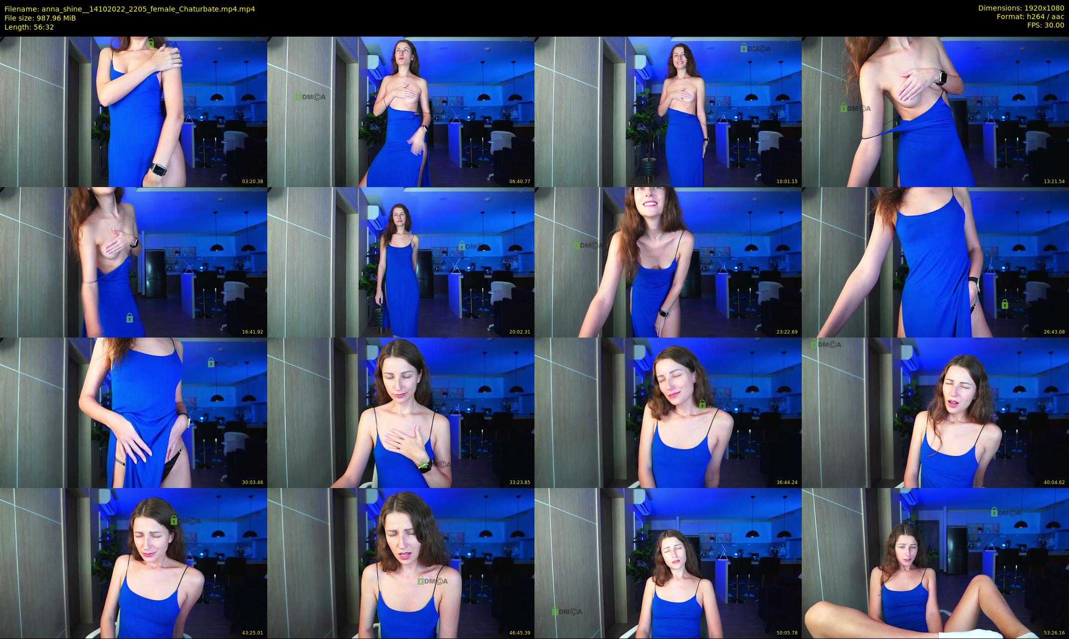 anna_shine_ — 57 minute Chaturbate female cam show recording, 1080p, Oct 14, 2022