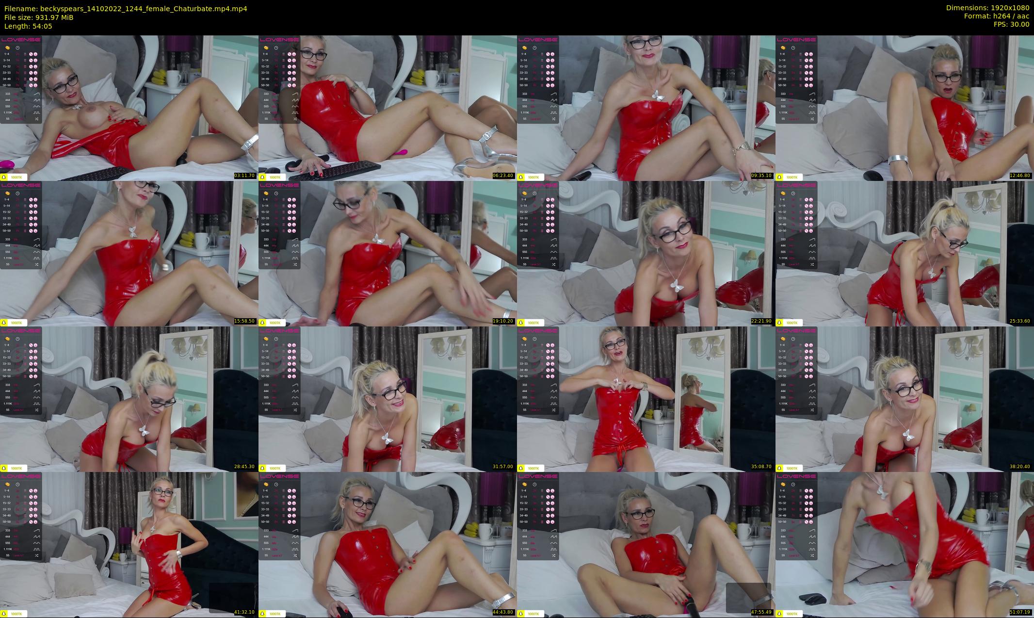 beckyspears — 55 minute Chaturbate female cam show recording, 1080p, Oct 14, 2022