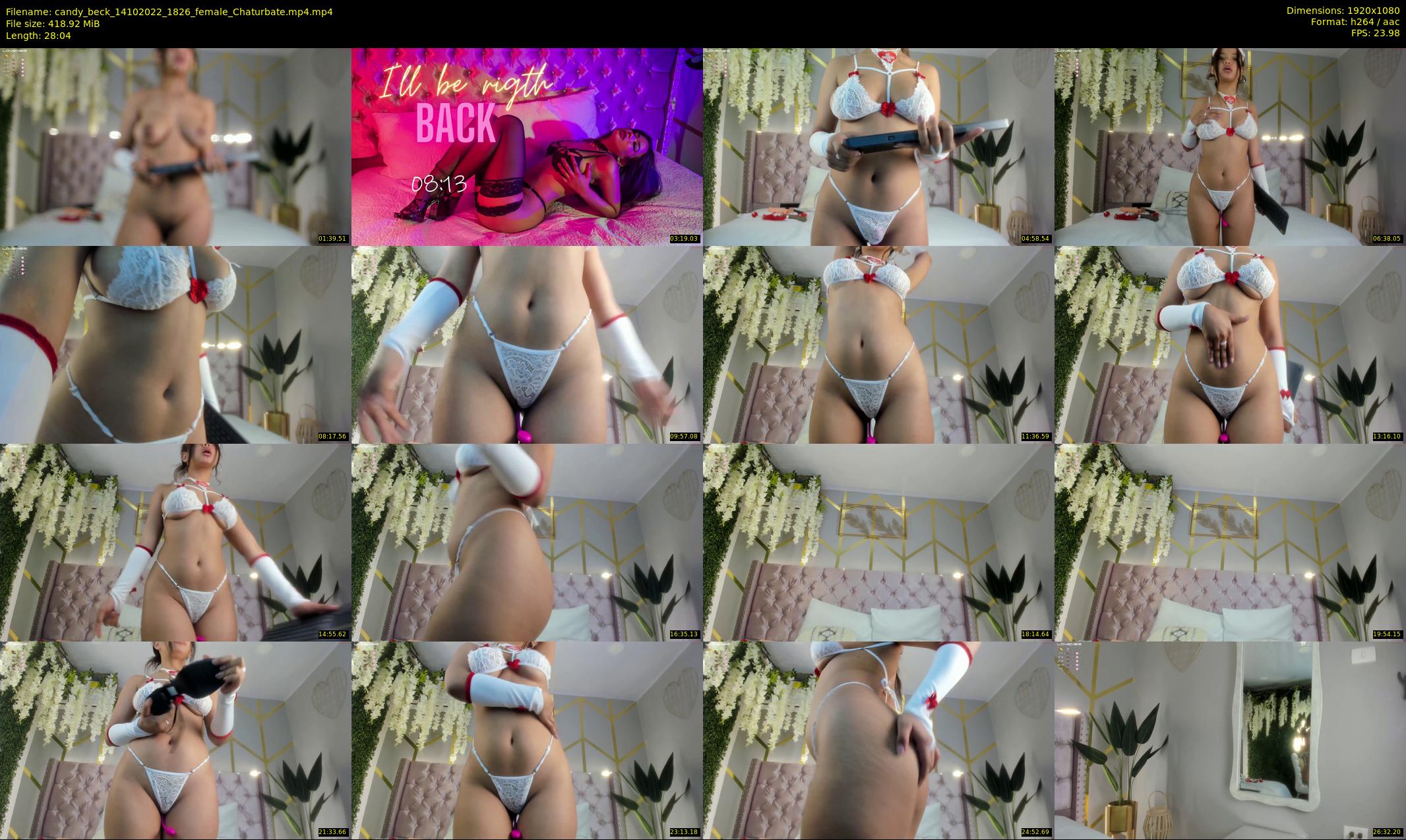 candy_beck — 29 minute Chaturbate female cam show recording, 1080p, Oct 14, 2022