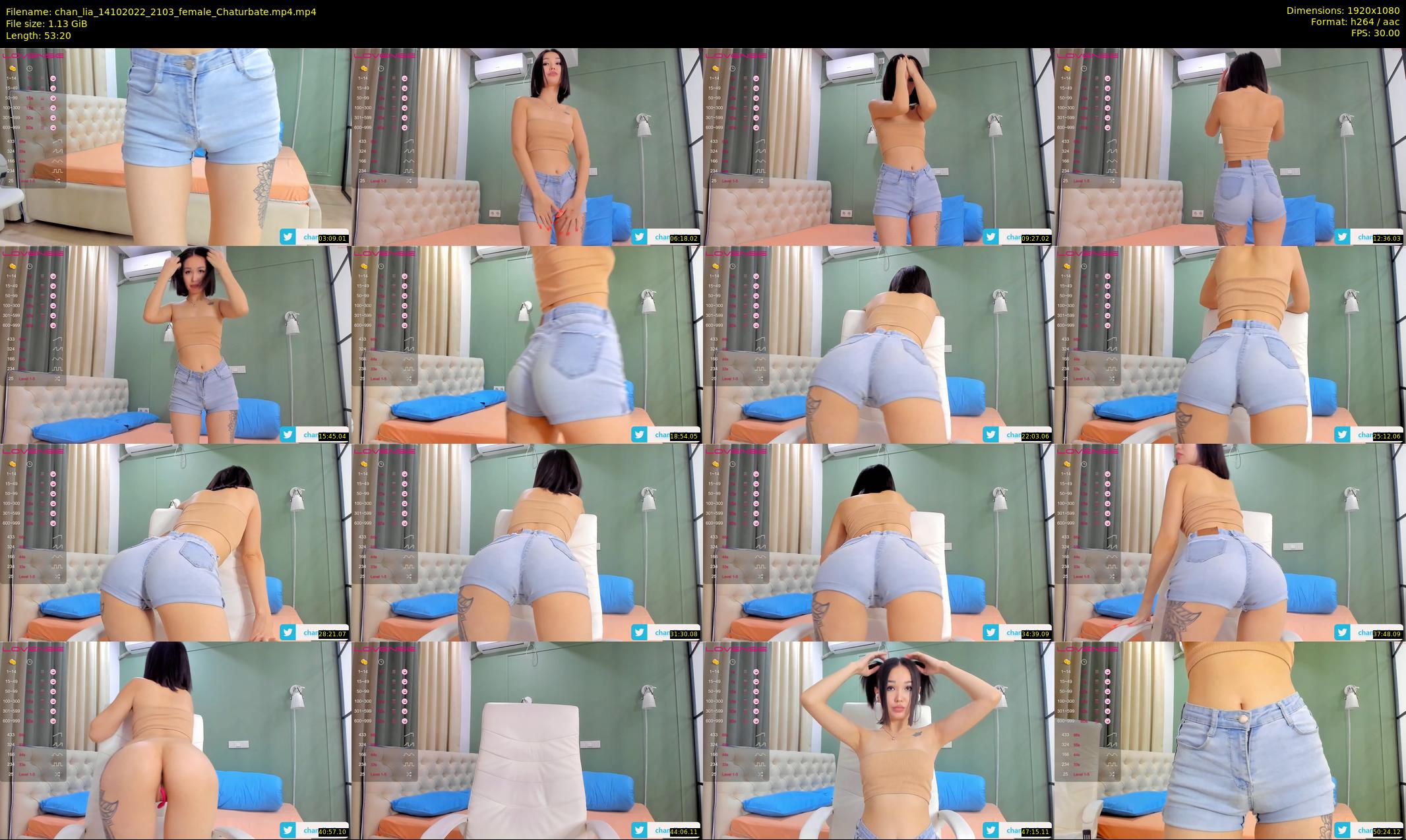 chan_lia — 54 minute Chaturbate female cam show recording, 1080p, Oct 14, 2022