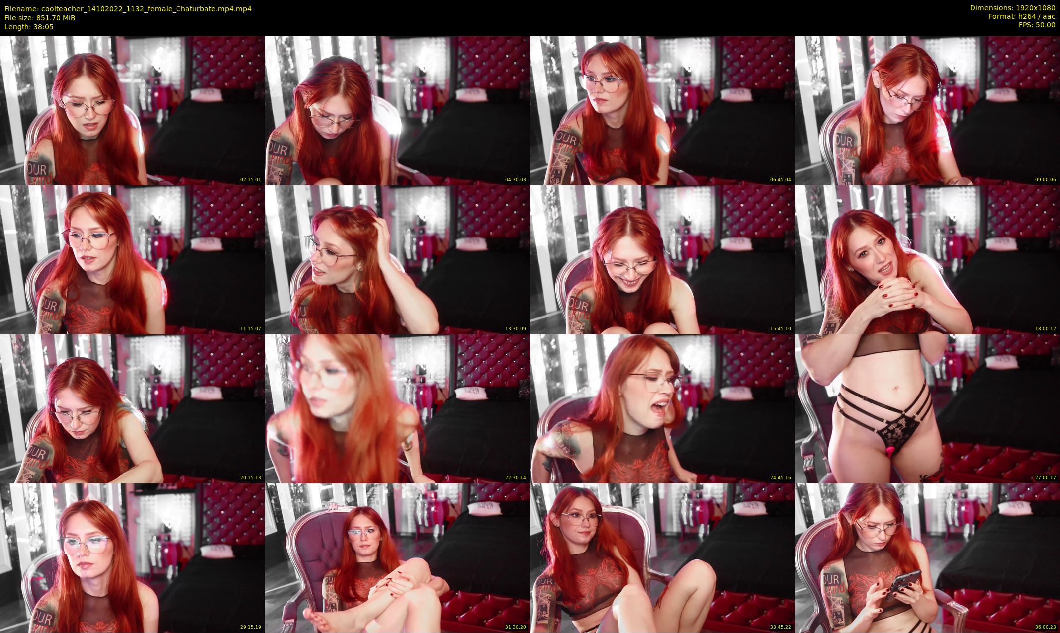 coolteacher — 39 minute Chaturbate female cam show recording, 1080p, Oct 14, 2022