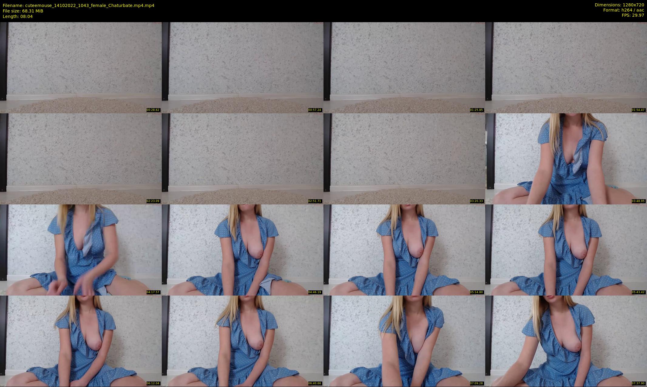cuteemouse — 9 minute Chaturbate female cam show recording, 720p, Oct 14, 2022