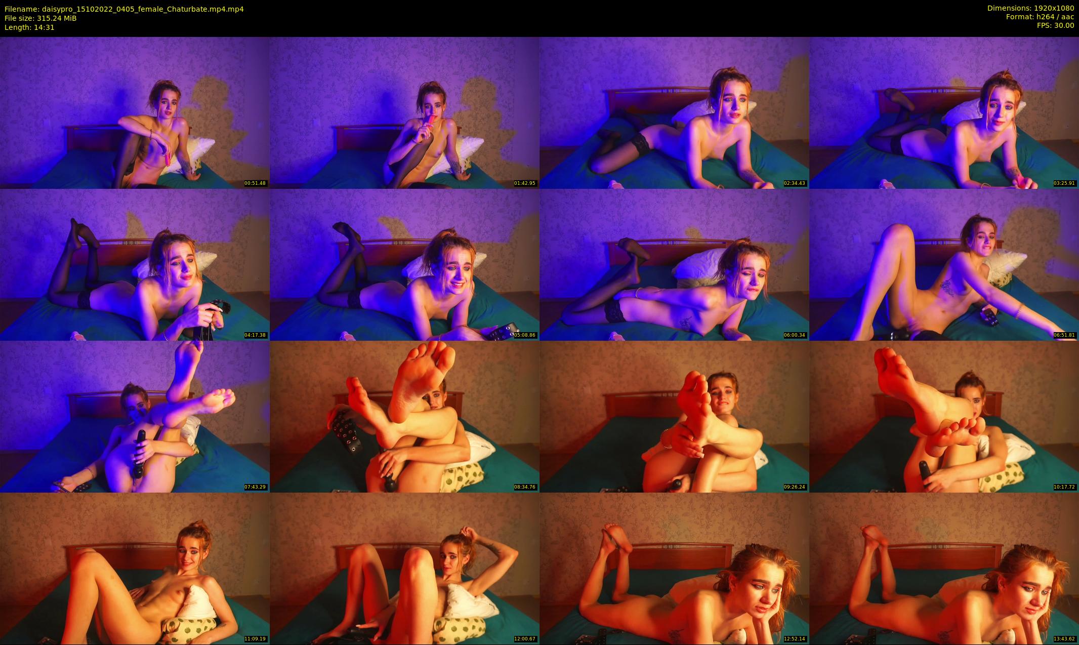 daisypro — 15 minute Chaturbate couple cam show recording, 1080p, Oct 15, 2022