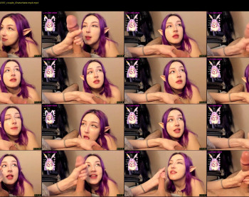 darkfirenight — 12 minute Chaturbate couple cam show recording, 720p, Oct 14, 2022