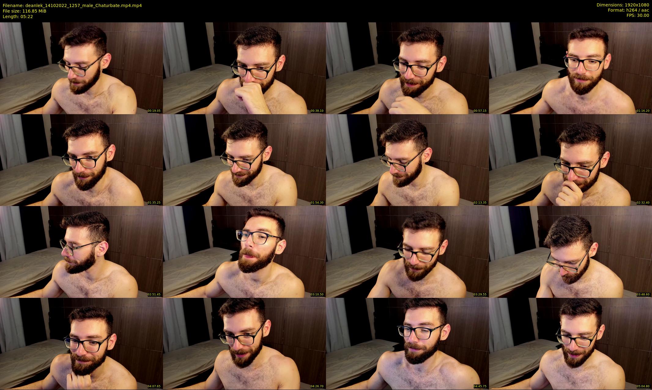 deanlek — 6 minute Chaturbate male cam show recording, 1080p, Oct 14, 2022