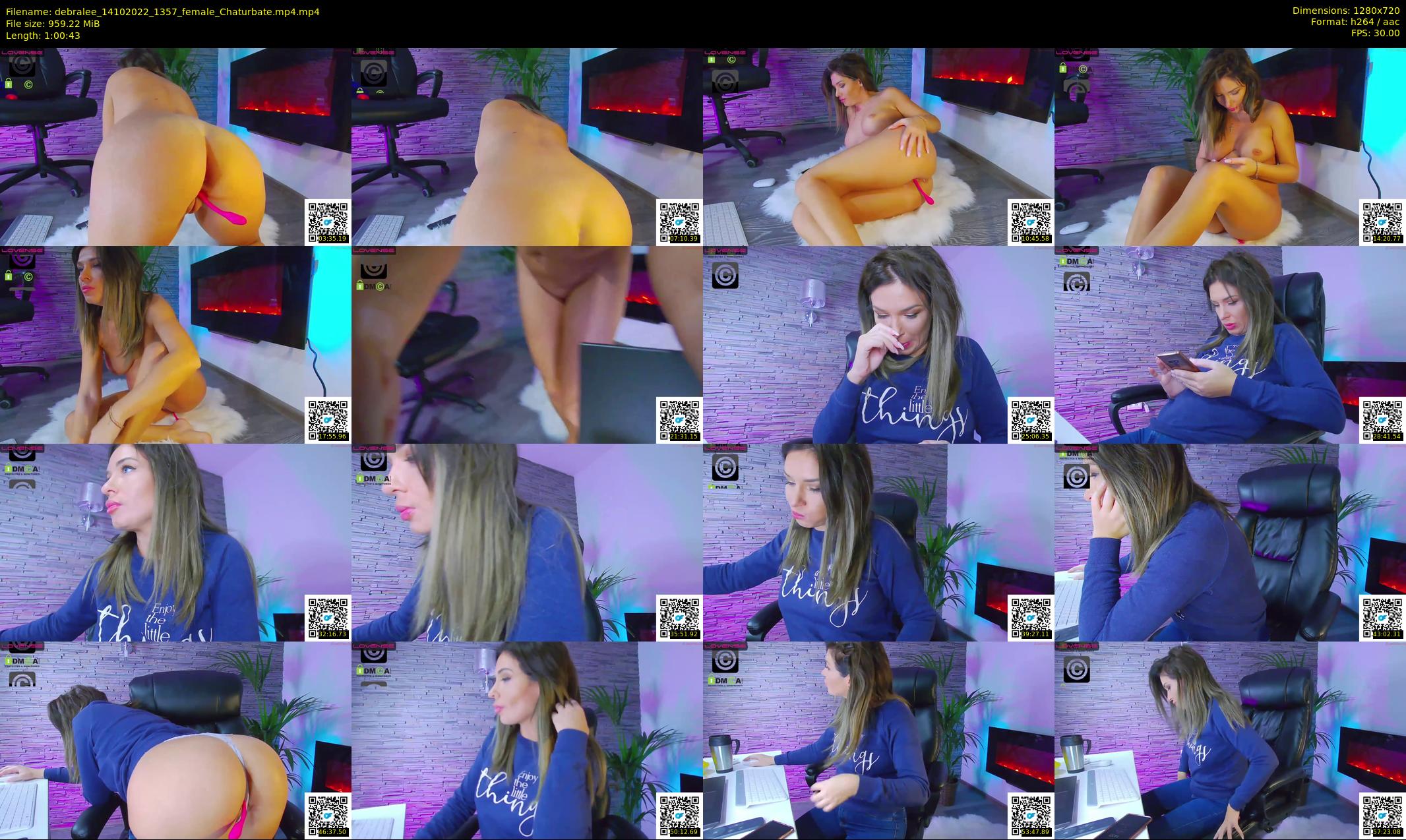 debralee — 61 minute Chaturbate female cam show recording, 720p, Oct 14, 2022