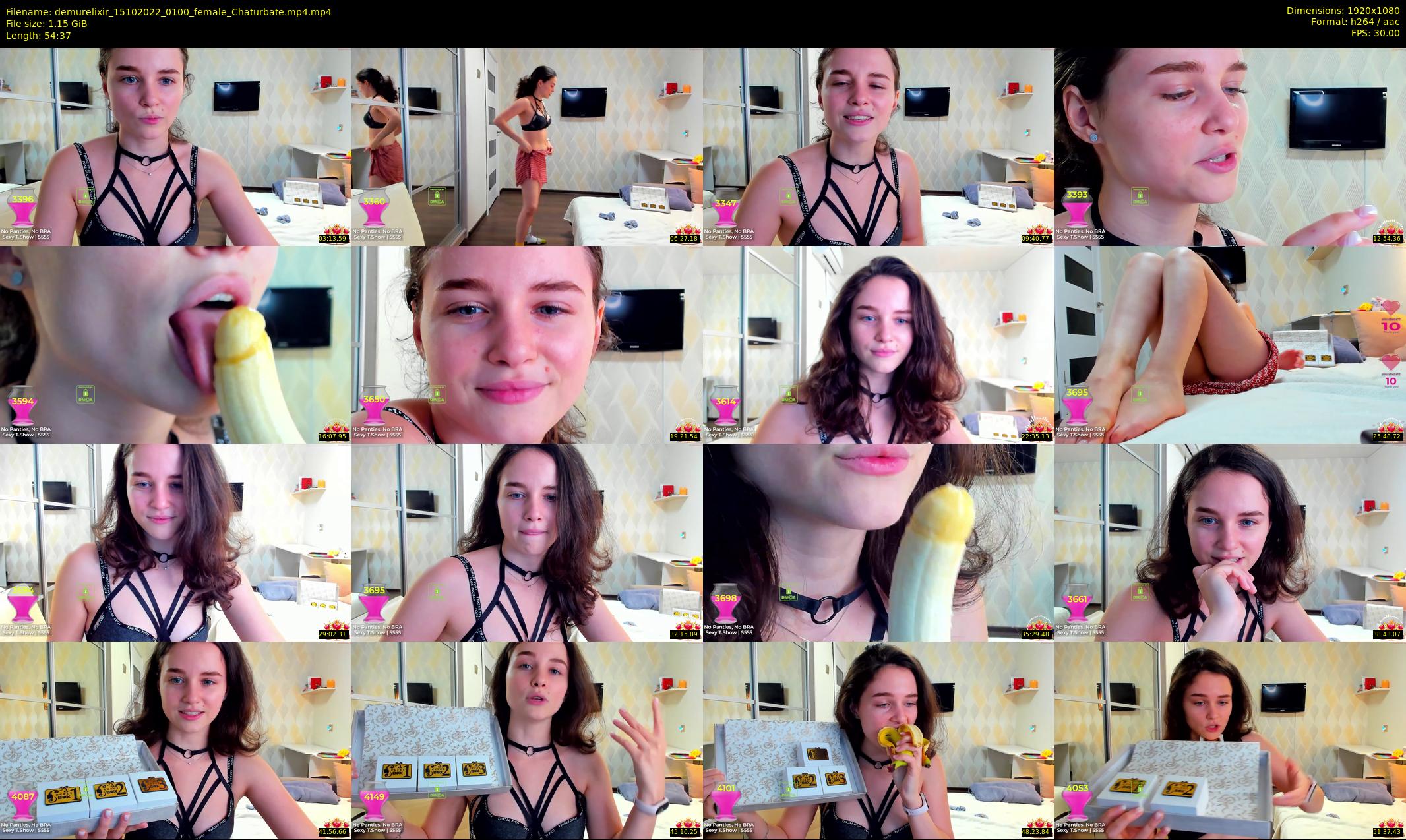 demurelixir — 55 minute Chaturbate female cam show recording, 1080p, Oct 15, 2022