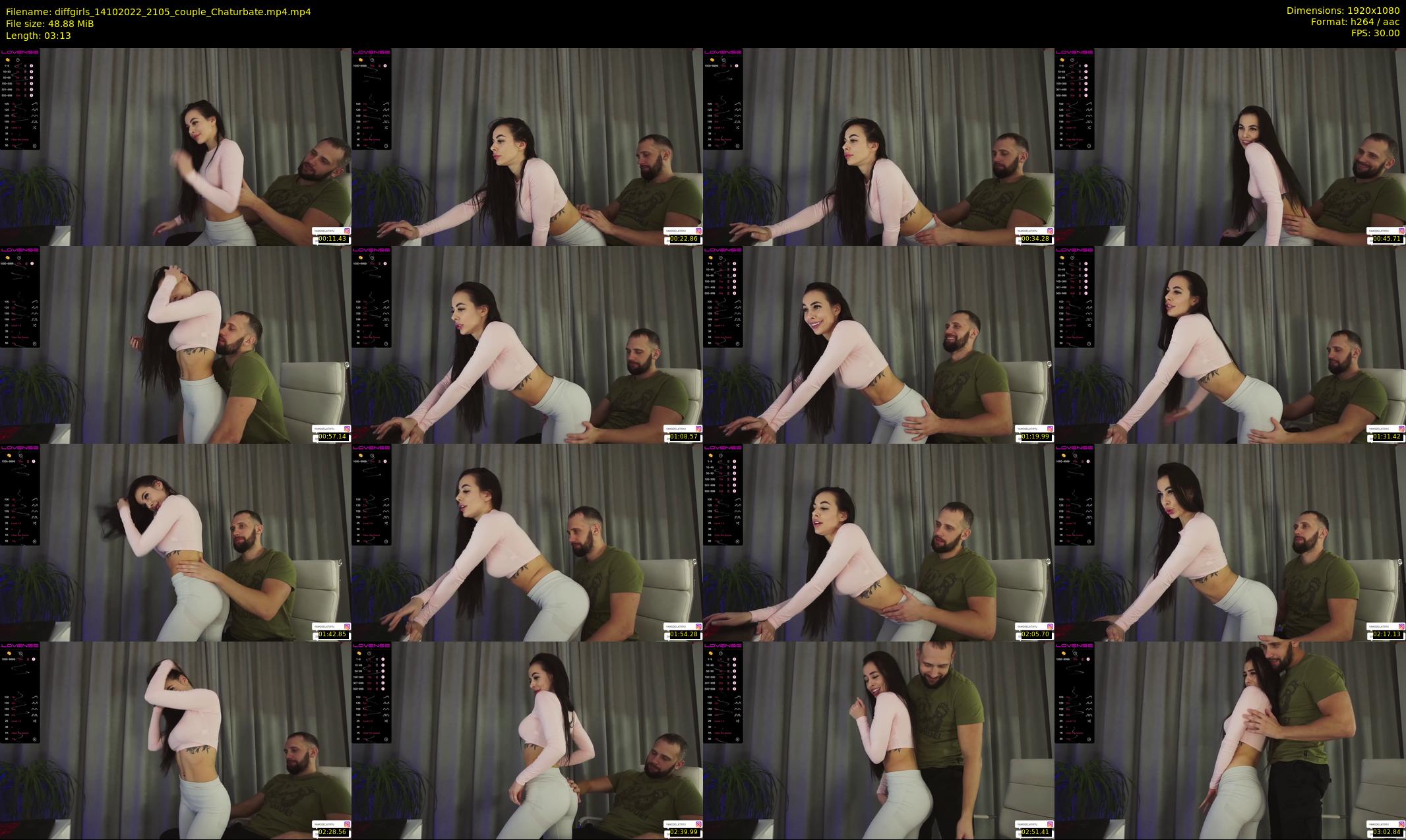 diffgirls — 4 minute Chaturbate female cam show recording, 1080p, Oct 14, 2022
