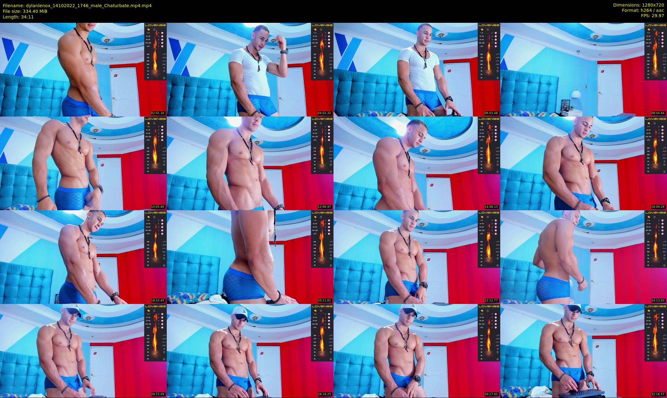 dylanlenox — 35 minute Chaturbate male cam show recording, 720p, Oct 14, 2022