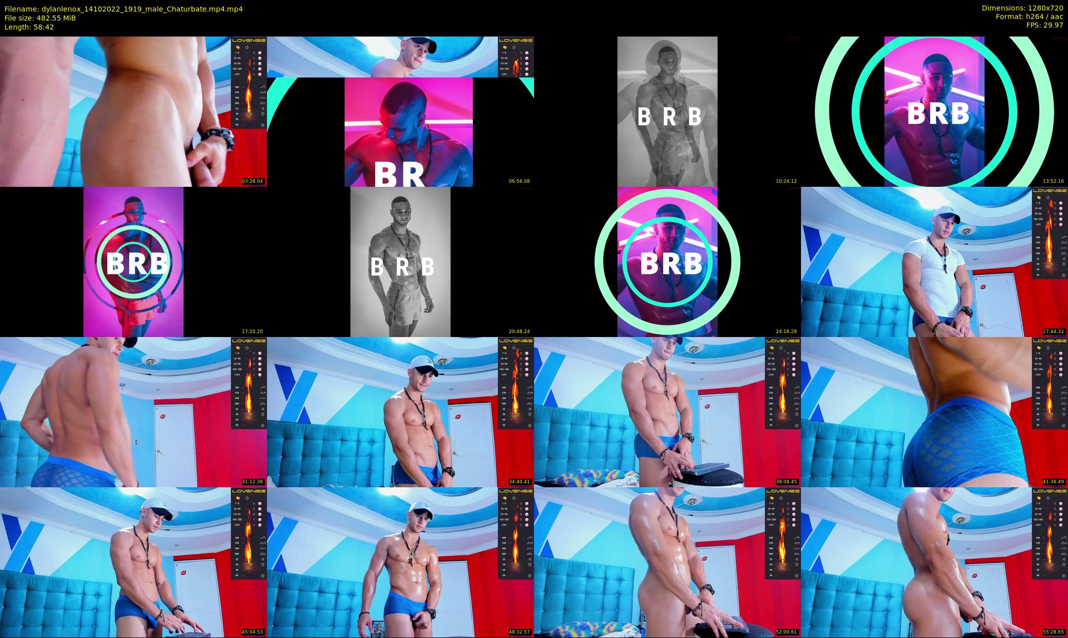 dylanlenox — 59 minute Chaturbate male cam show recording, 720p, Oct 14, 2022