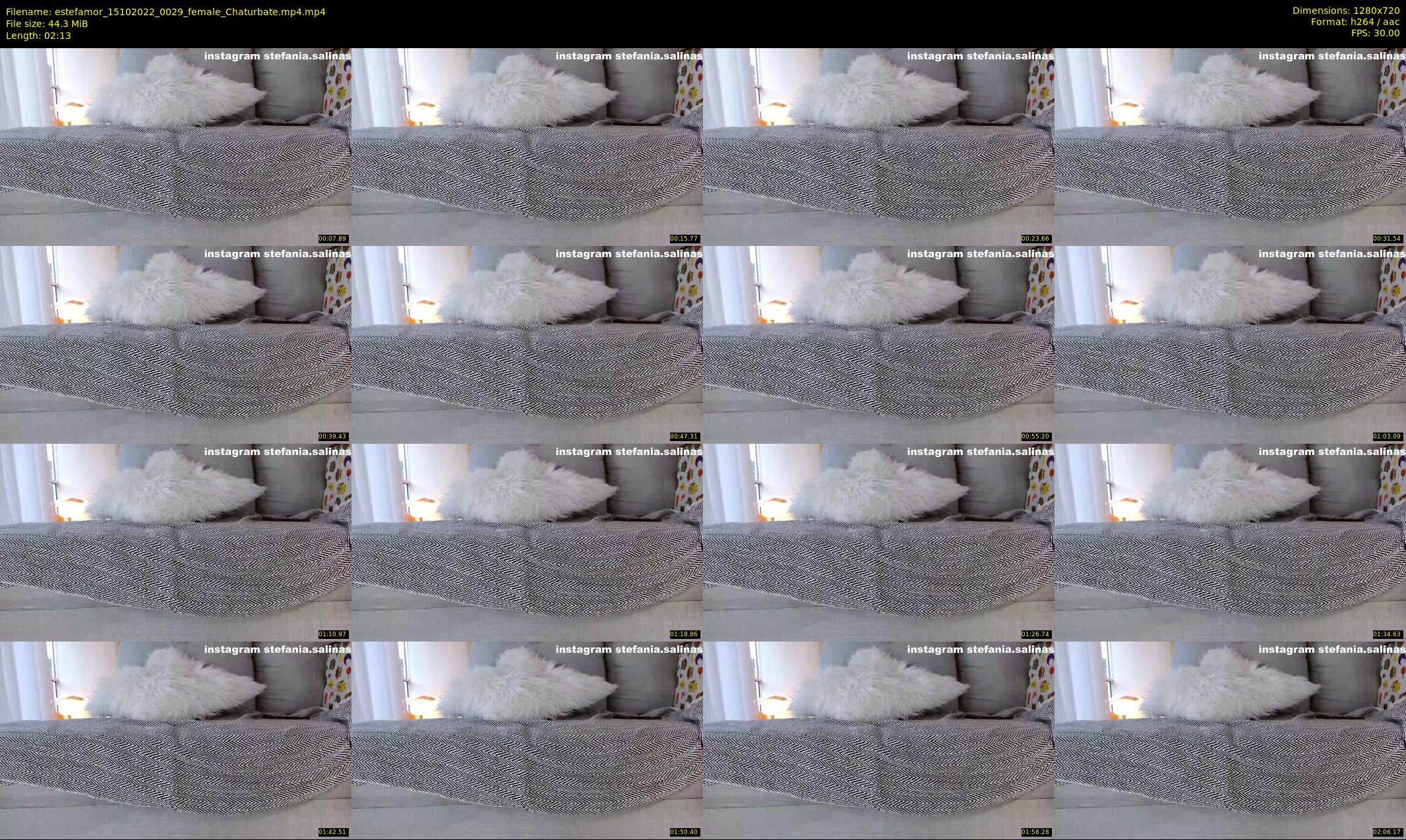estefamor — 3 minute Chaturbate female cam show recording, 720p, Oct 15, 2022