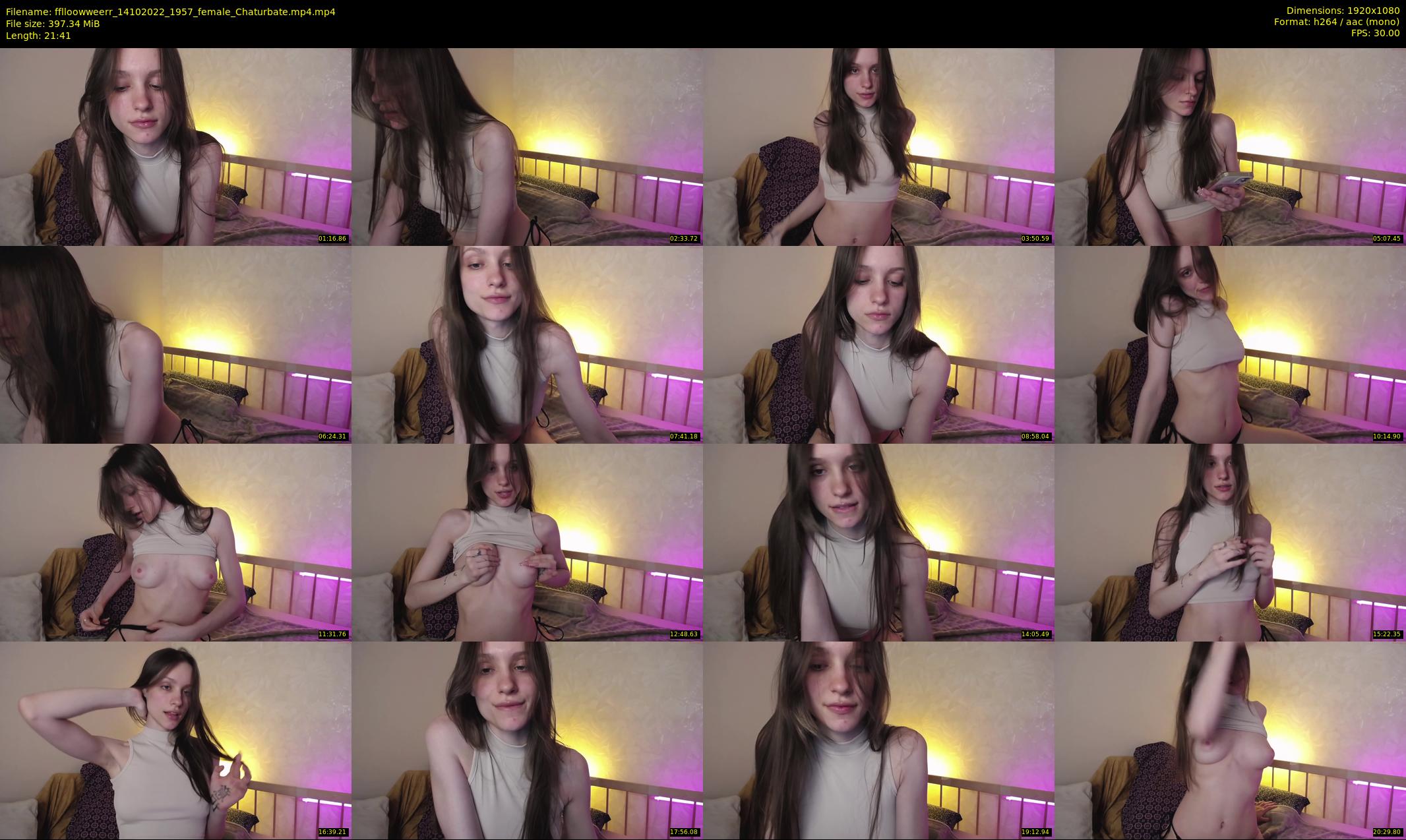 fflloowweerr — 22 minute Chaturbate couple cam show recording, 1080p, Oct 14, 2022