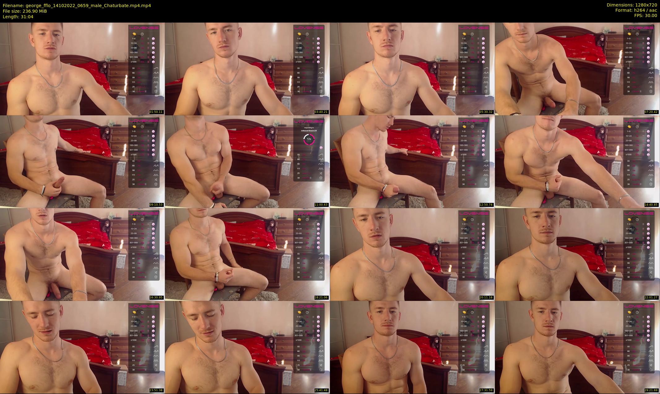 george_fflo — 32 minute Chaturbate male cam show recording, 720p, Oct 14, 2022
