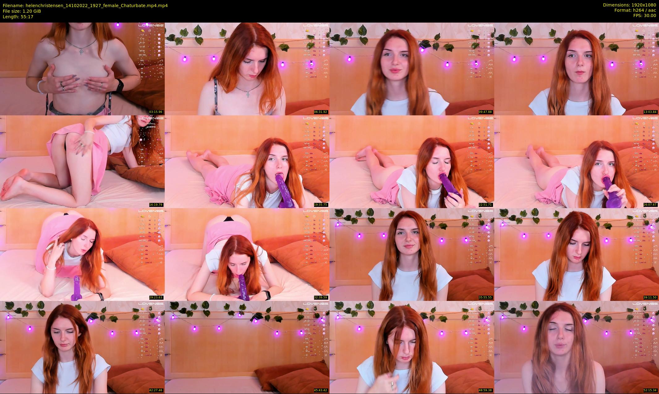 helenchristensen — 56 minute Chaturbate female cam show recording, 1080p, Oct 14, 2022