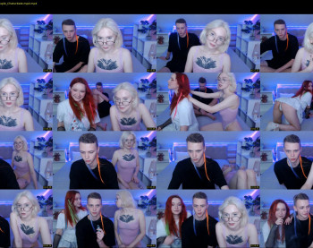 hizgi — 37 minute Chaturbate couple cam show recording, 1080p, Oct 14, 2022