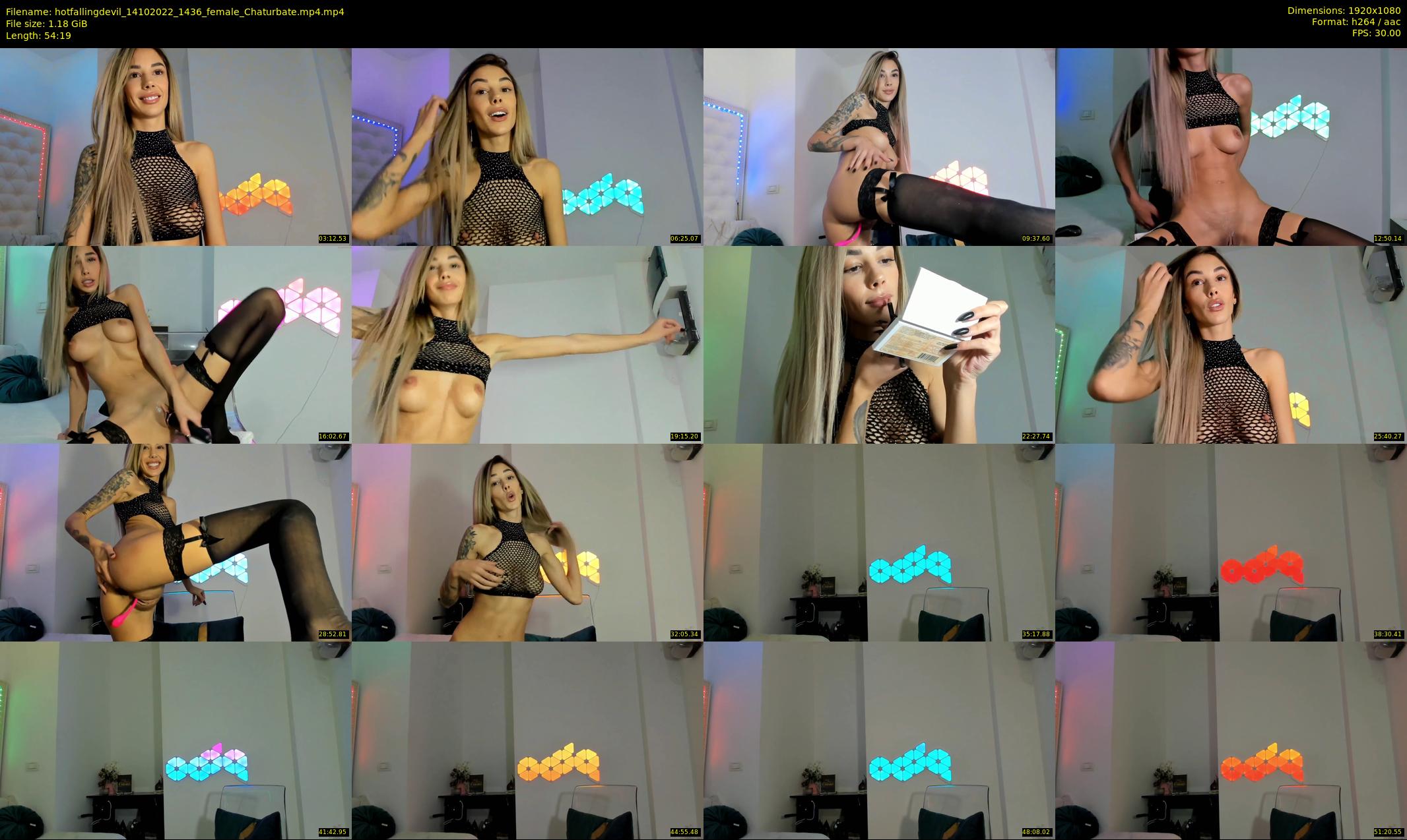 hotfallingdevil — 55 minute Chaturbate female cam show recording, 1080p, Oct 14, 2022