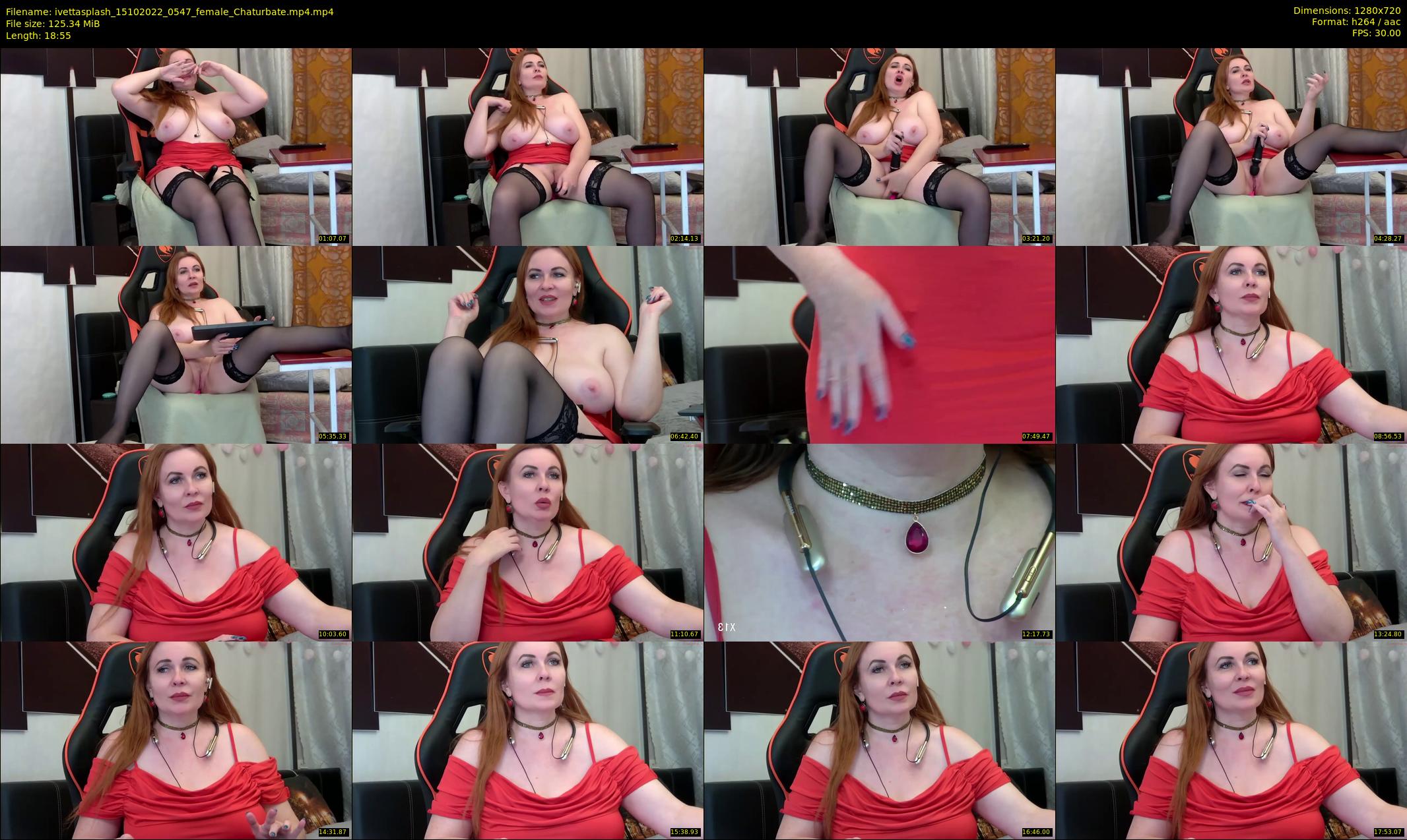 ivettasplash — 19 minute Chaturbate female cam show recording, 720p, Oct 15, 2022