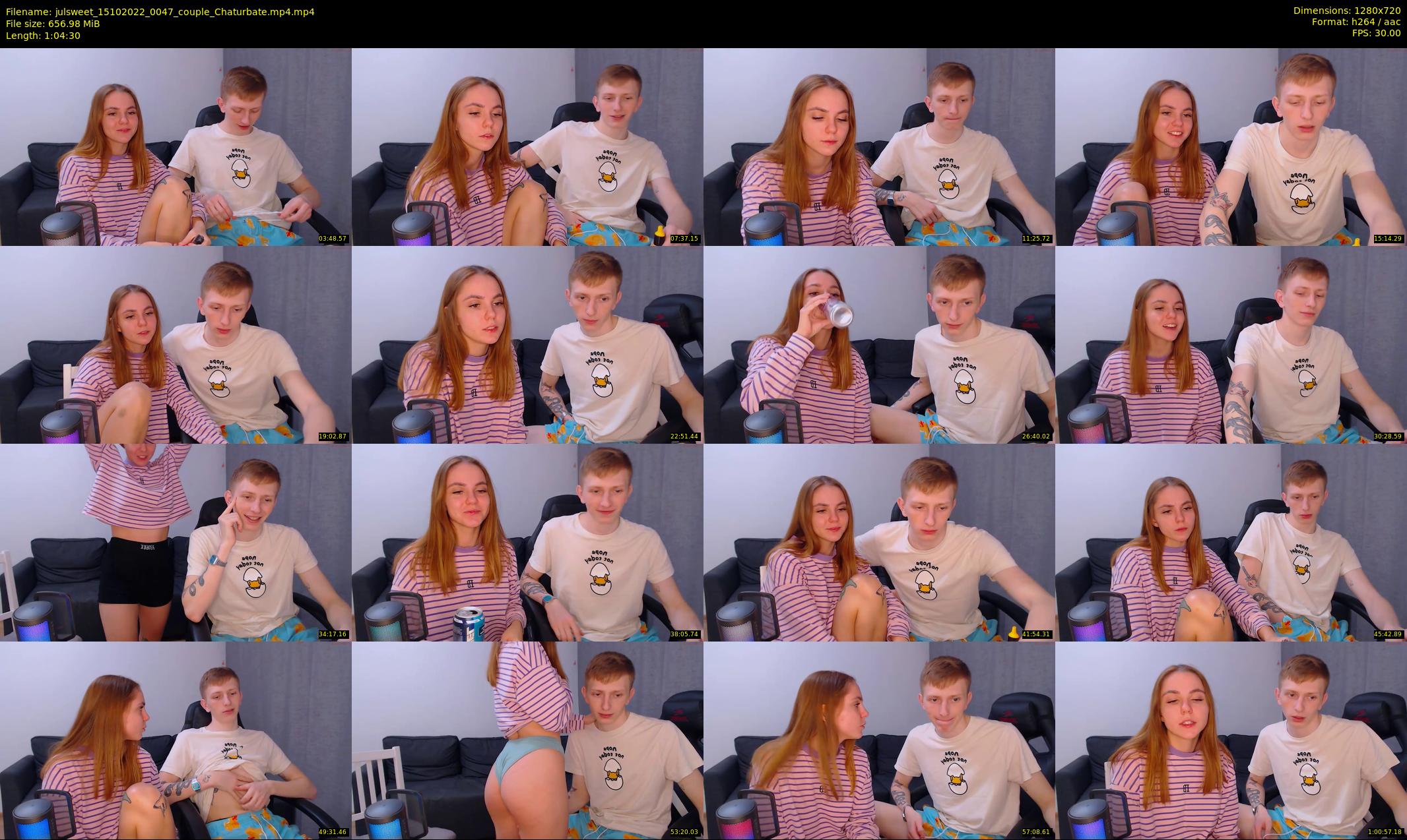 julsweet — 65 minute Chaturbate male cam show recording, 720p, Oct 15, 2022