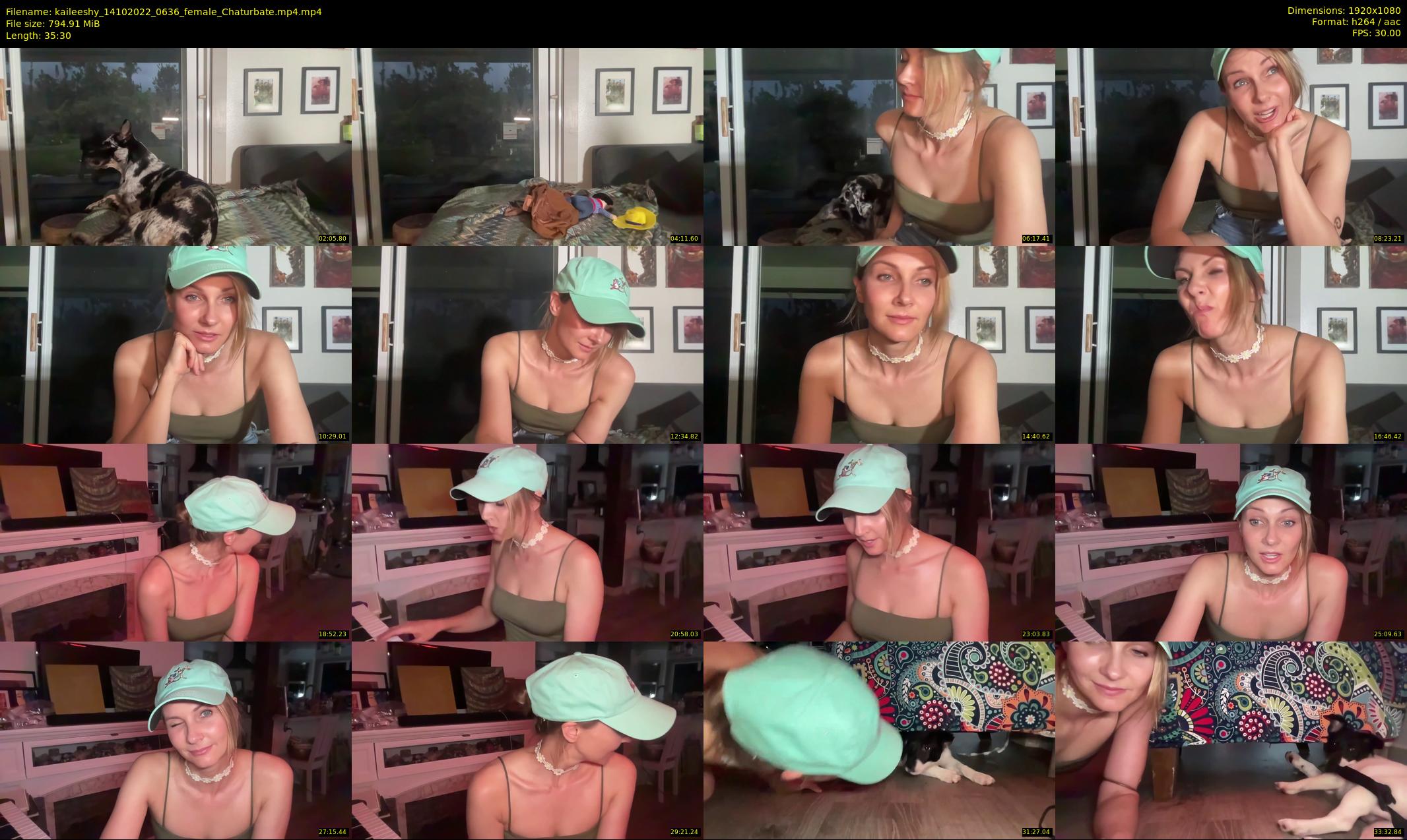 kaileeshy — 36 minute Chaturbate female cam show recording, 1080p, Oct 14, 2022