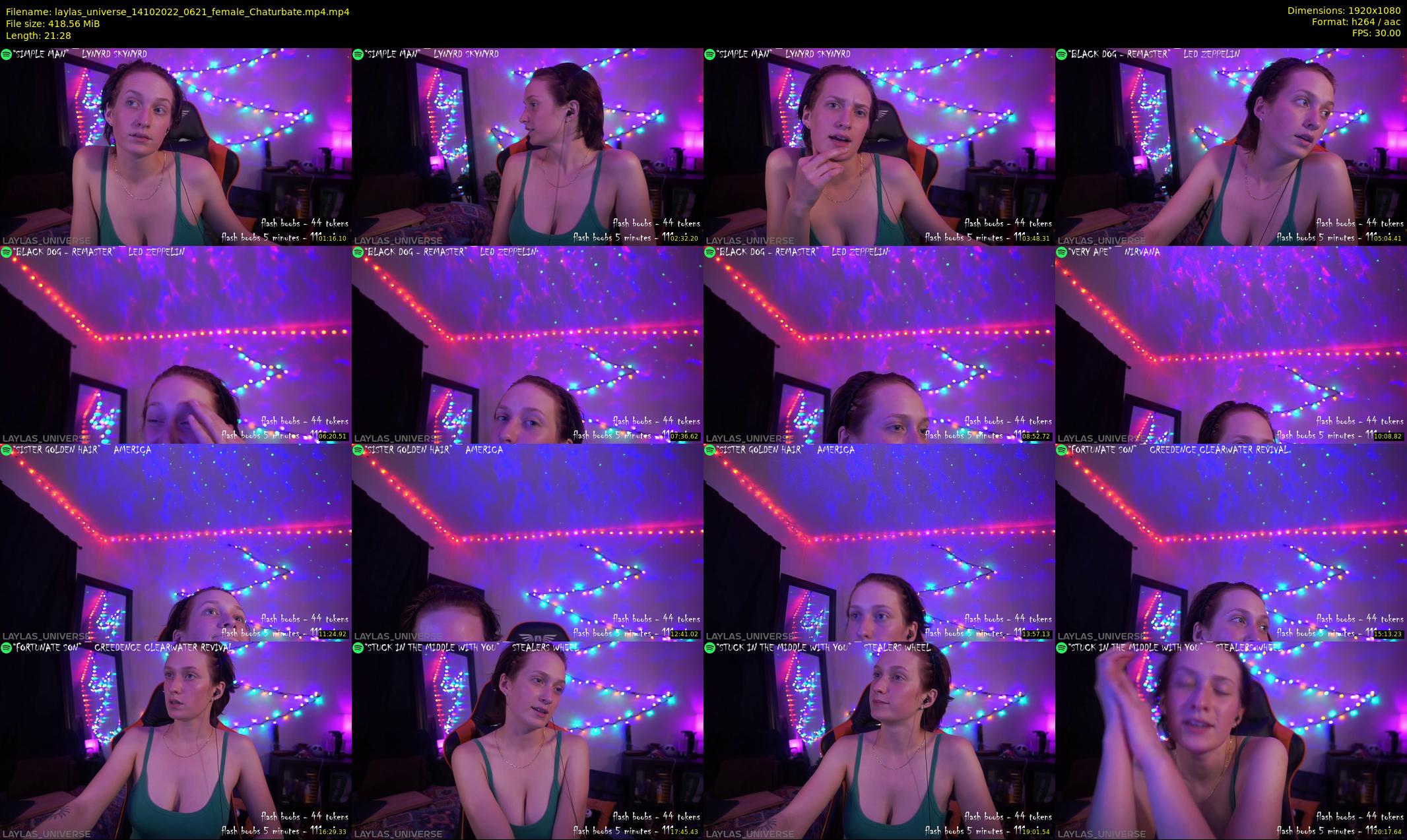 laylas_universe — 22 minute Chaturbate female cam show recording, 1080p, Oct 14, 2022