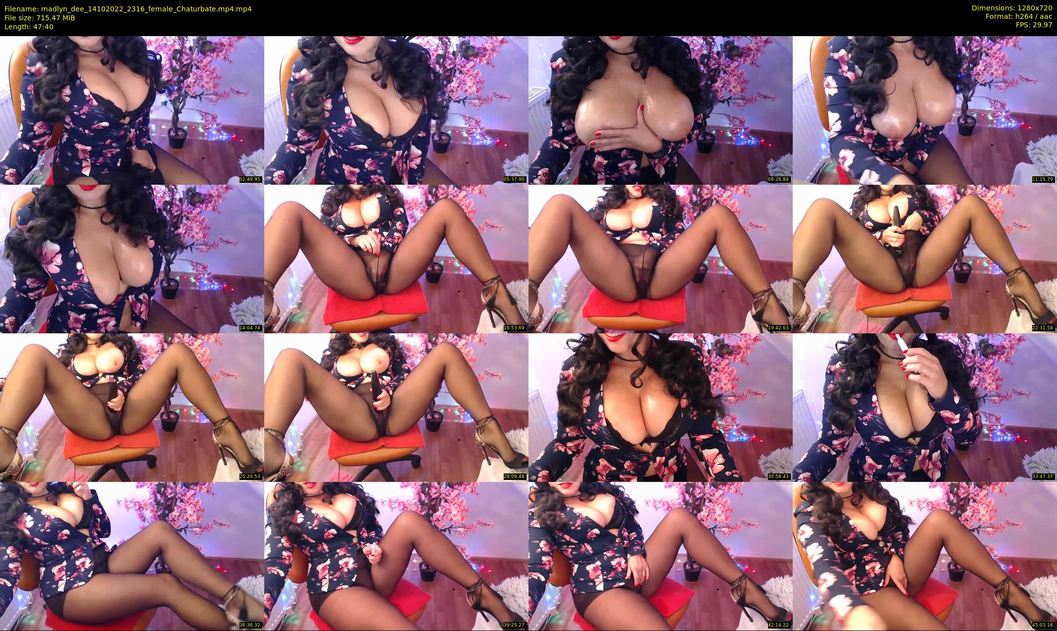 madlyn_dee — 48 minute Chaturbate female cam show recording, 720p, Oct 14, 2022