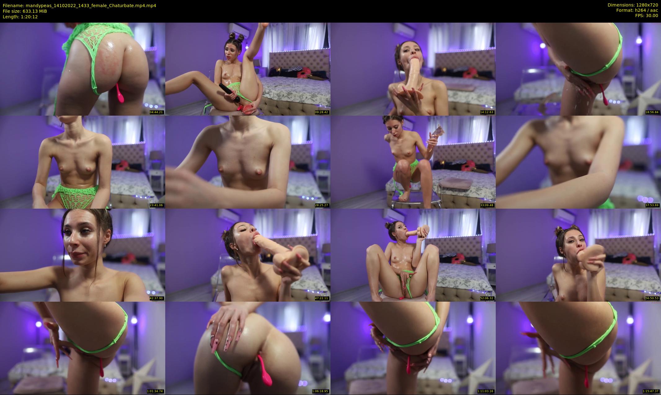 mandypeas — 81 minute Chaturbate female cam show recording, 720p, Oct 14, 2022