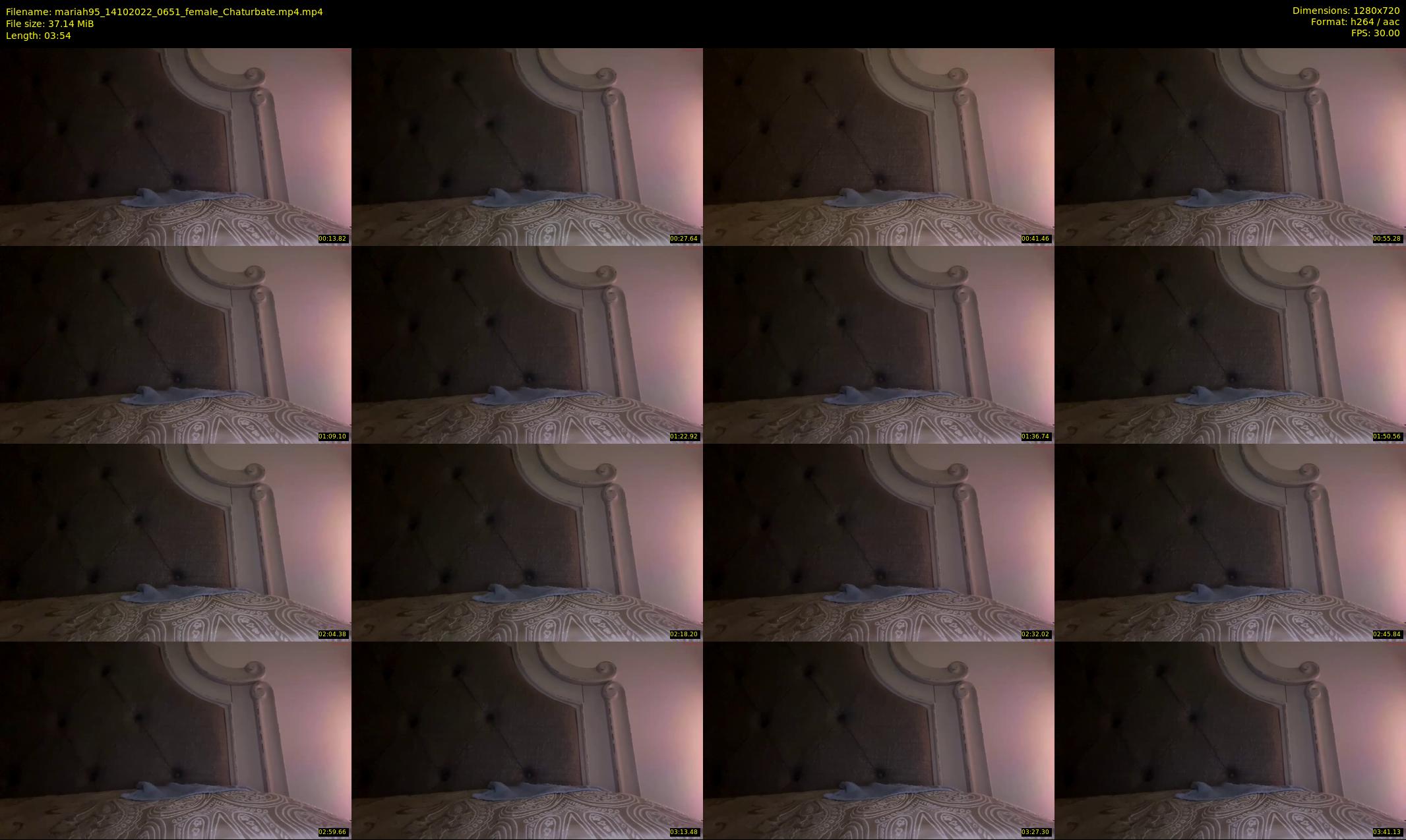 mariah95 — 4 minute Chaturbate female cam show recording, 720p, Oct 14, 2022