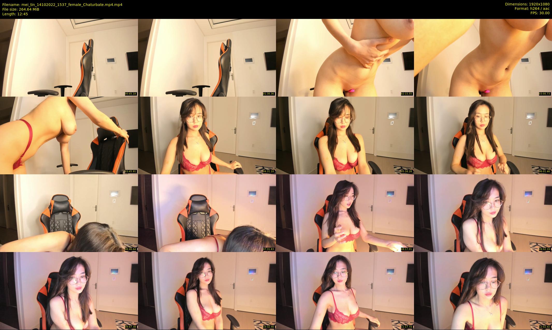 mei_tin — 13 minute Chaturbate female cam show recording, 1080p, Oct 14, 2022