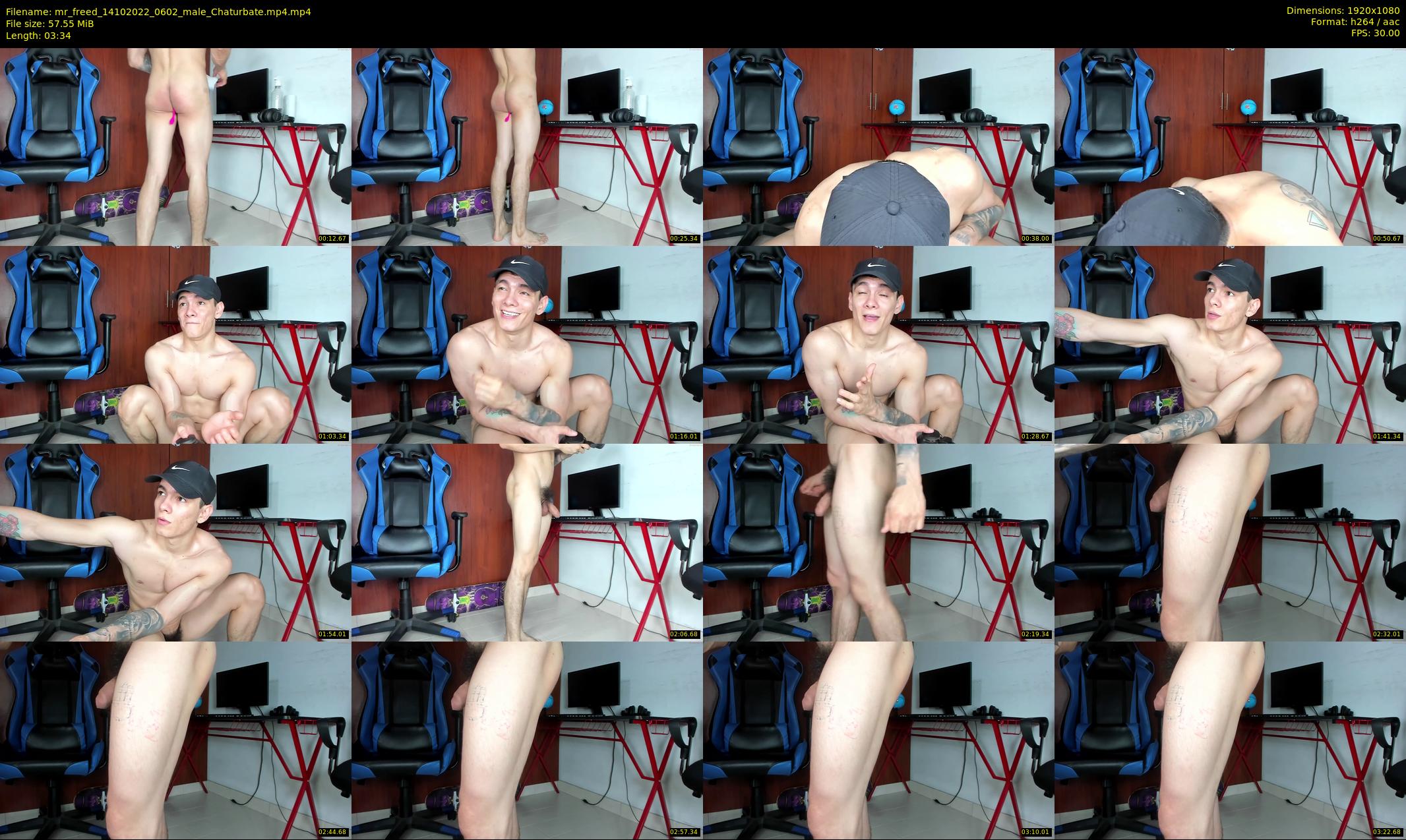 mr_freed — 4 minute Chaturbate male cam show recording, 1080p, Oct 14, 2022