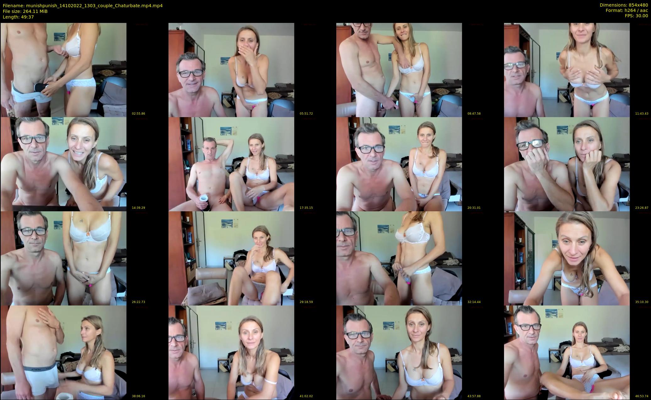 munishpunish — 50 minute Chaturbate couple cam show recording, 480p, Oct 14, 2022