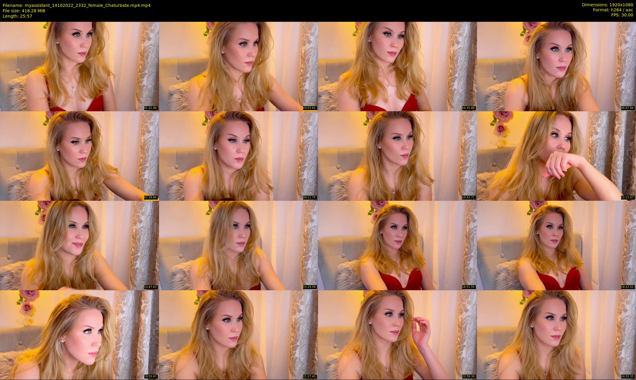 myassistant — 26 minute Chaturbate female cam show recording, 1080p, Oct 14, 2022