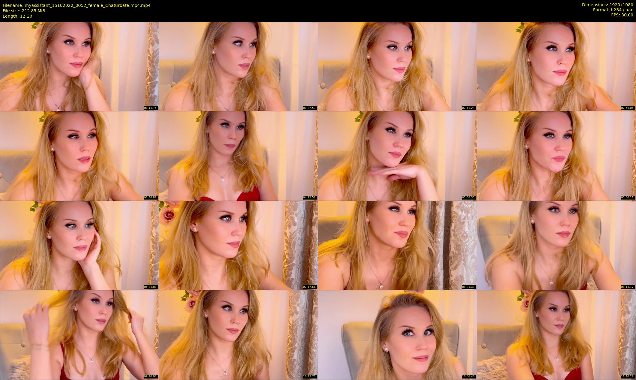 myassistant — 13 minute Chaturbate female cam show recording, 1080p, Oct 15, 2022
