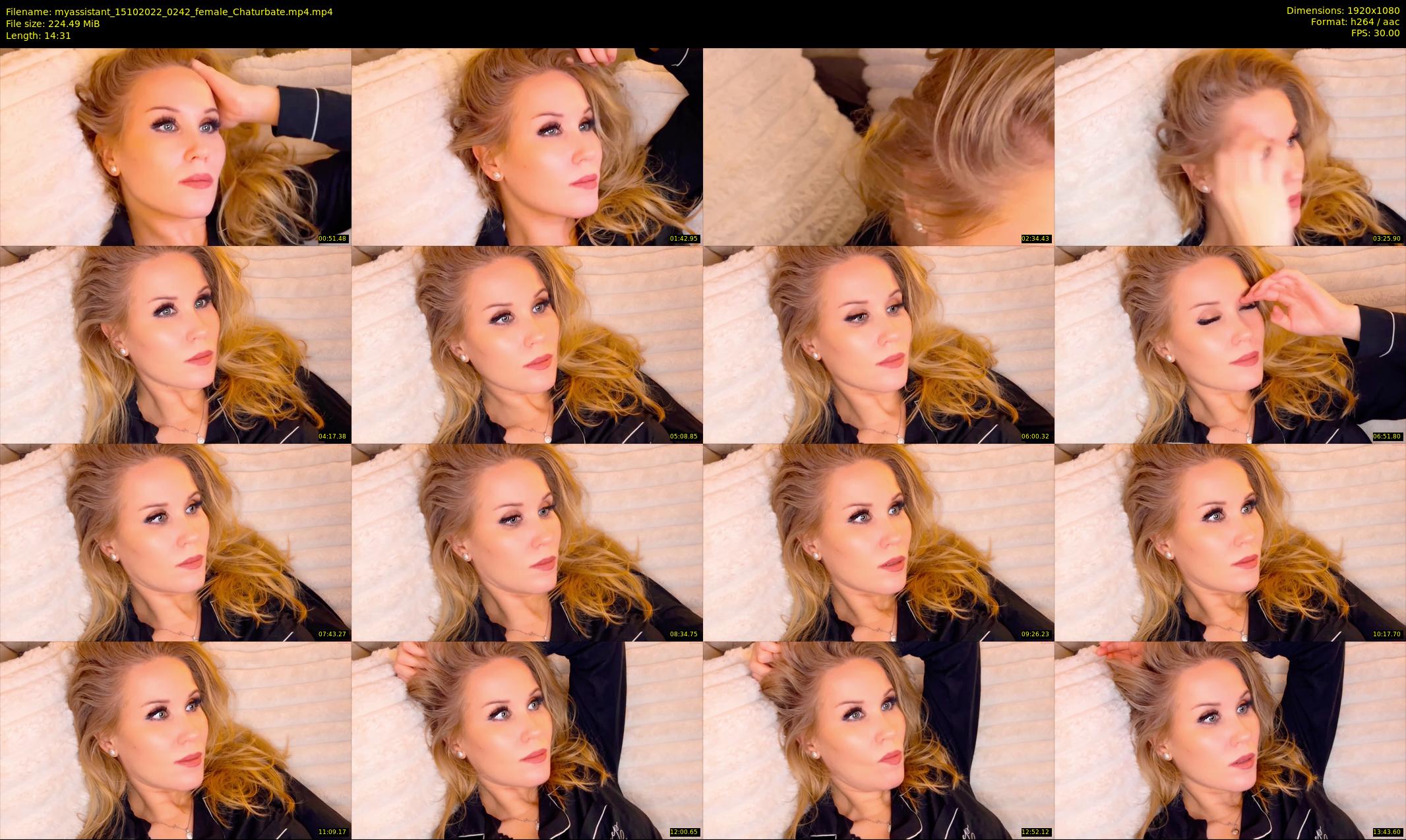 myassistant — 15 minute Chaturbate female cam show recording, 1080p, Oct 15, 2022